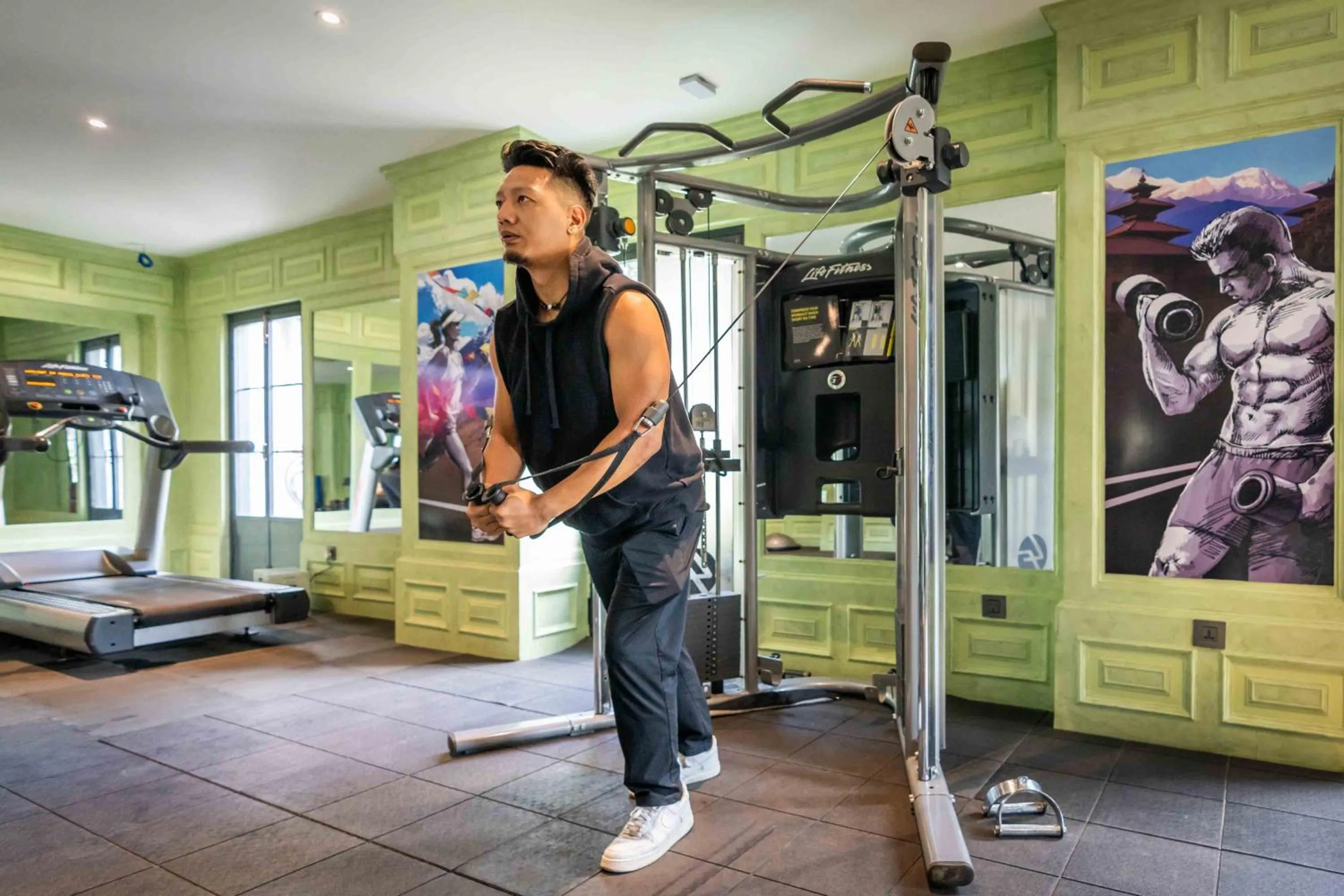 Fitness centre/facilities in Seto Ghar Hotel