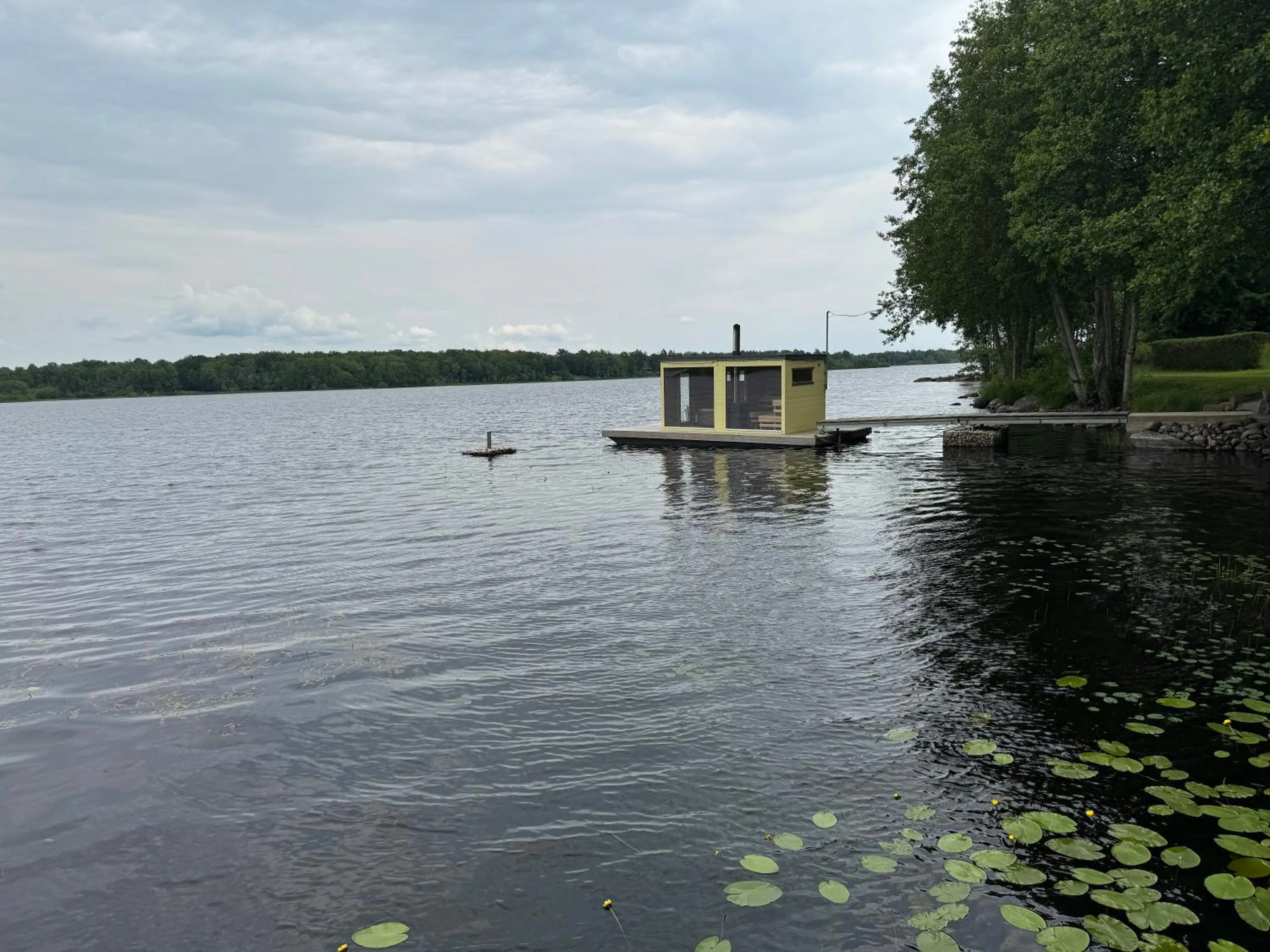 Lake view in Möckelsnäs Herrgård