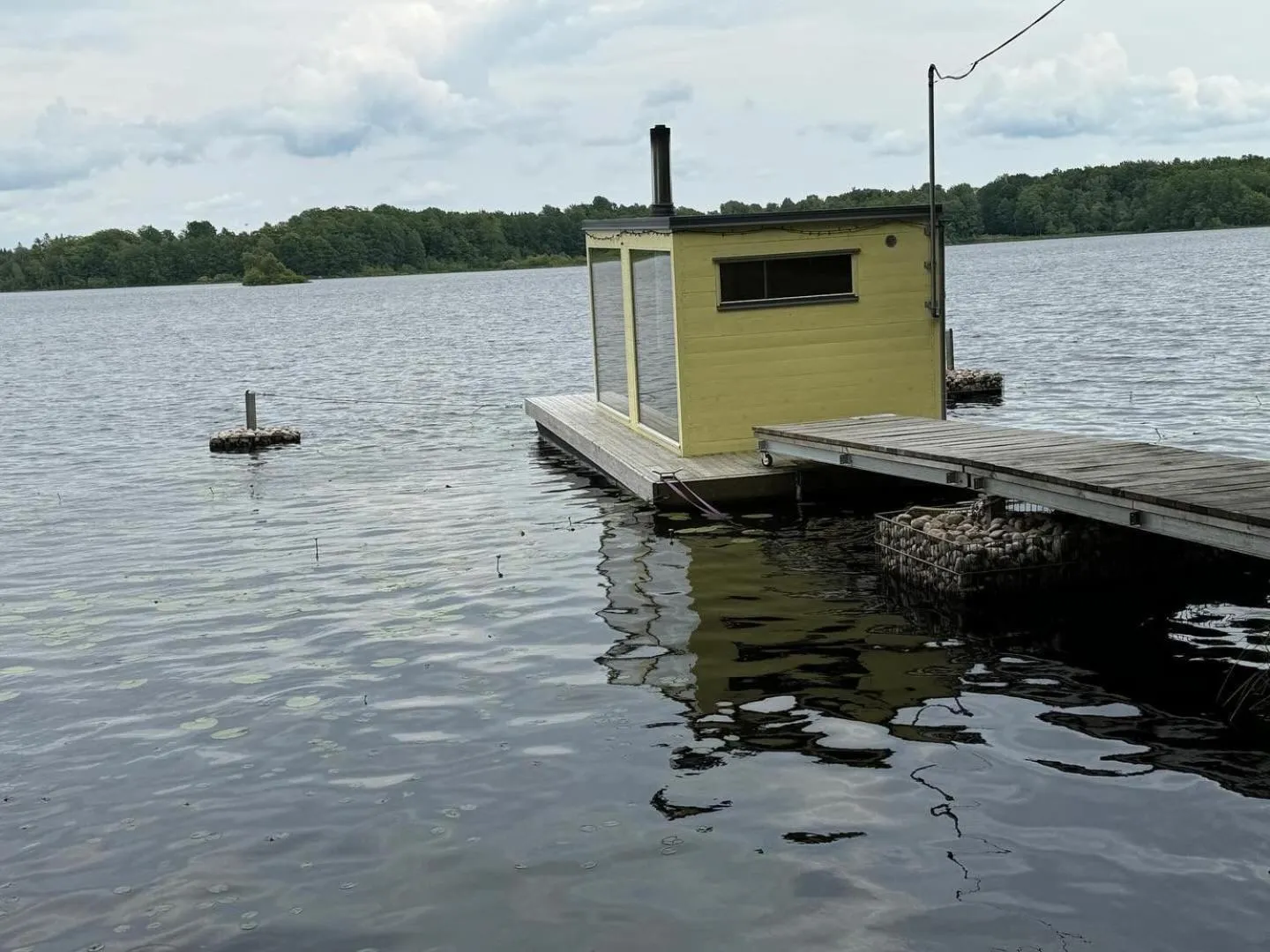 Sauna in Möckelsnäs Herrgård