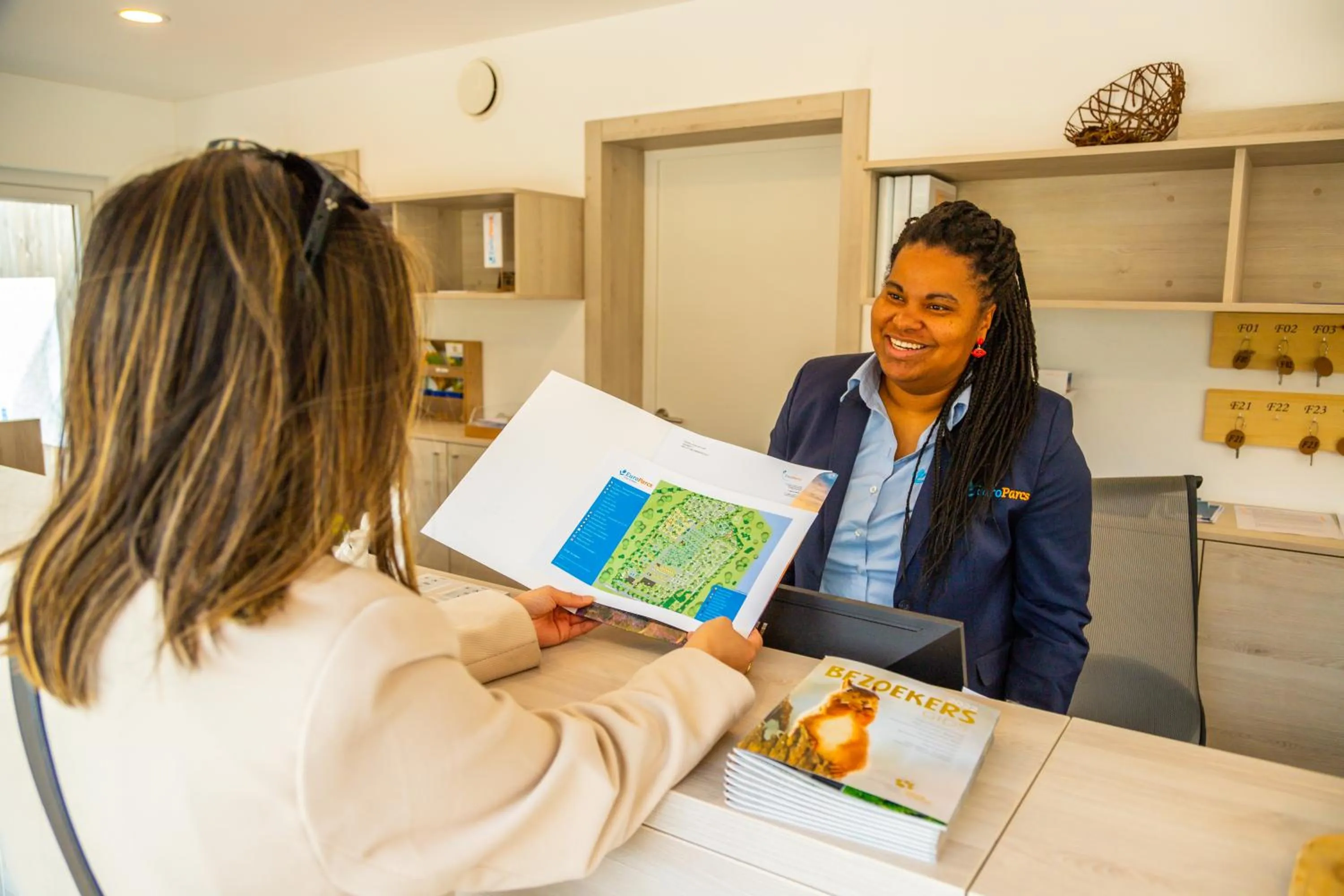 Staff in EuroParcs Hoge Kempen