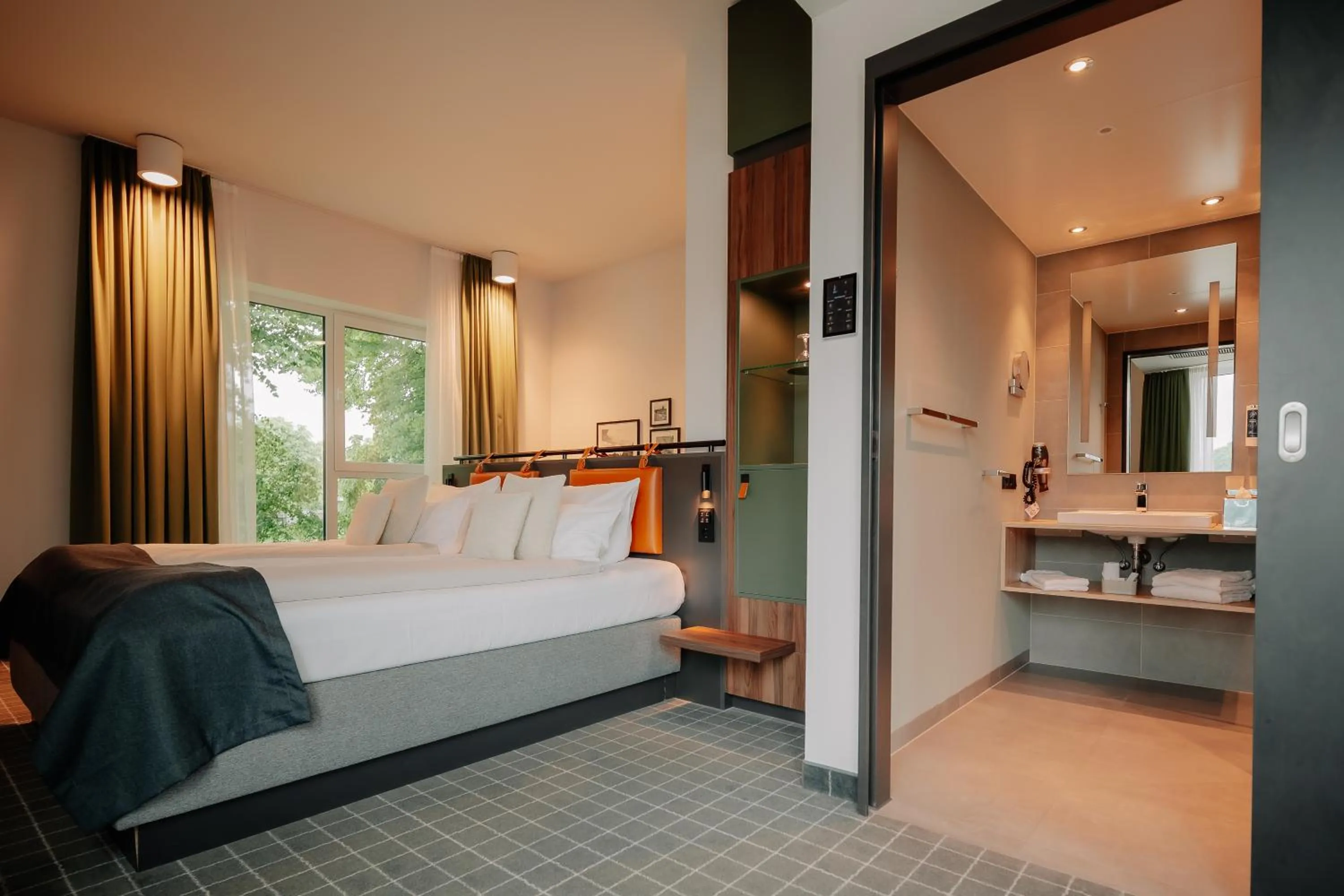 Bed in VIA PLAZA Meppen by Hackmann