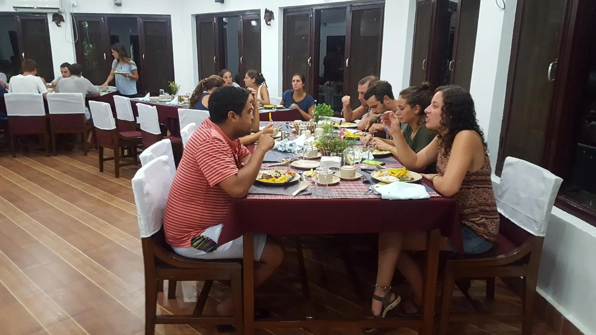 Dining area in Jungle Safari Resort