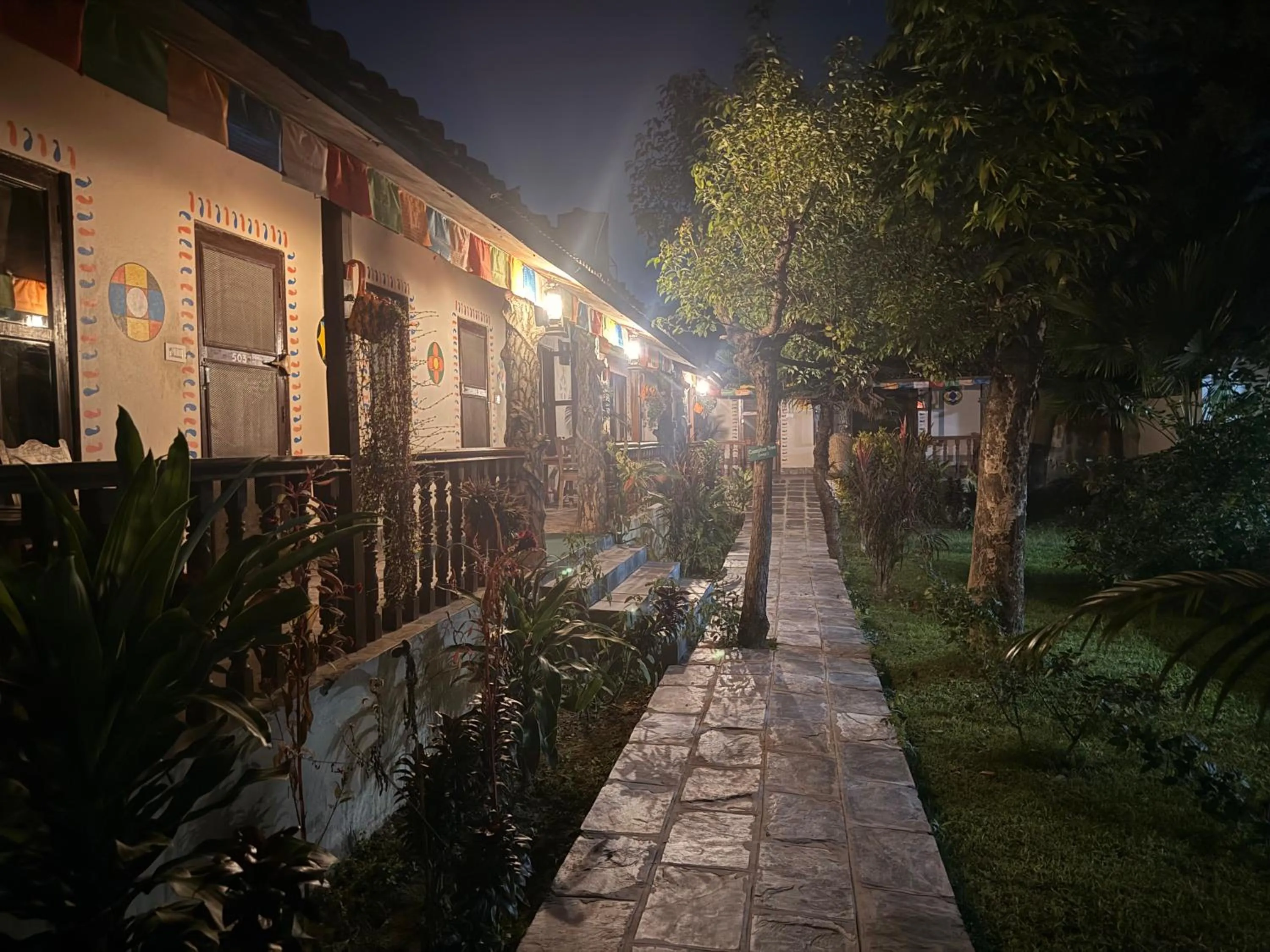 Property building in Jungle Safari Resort