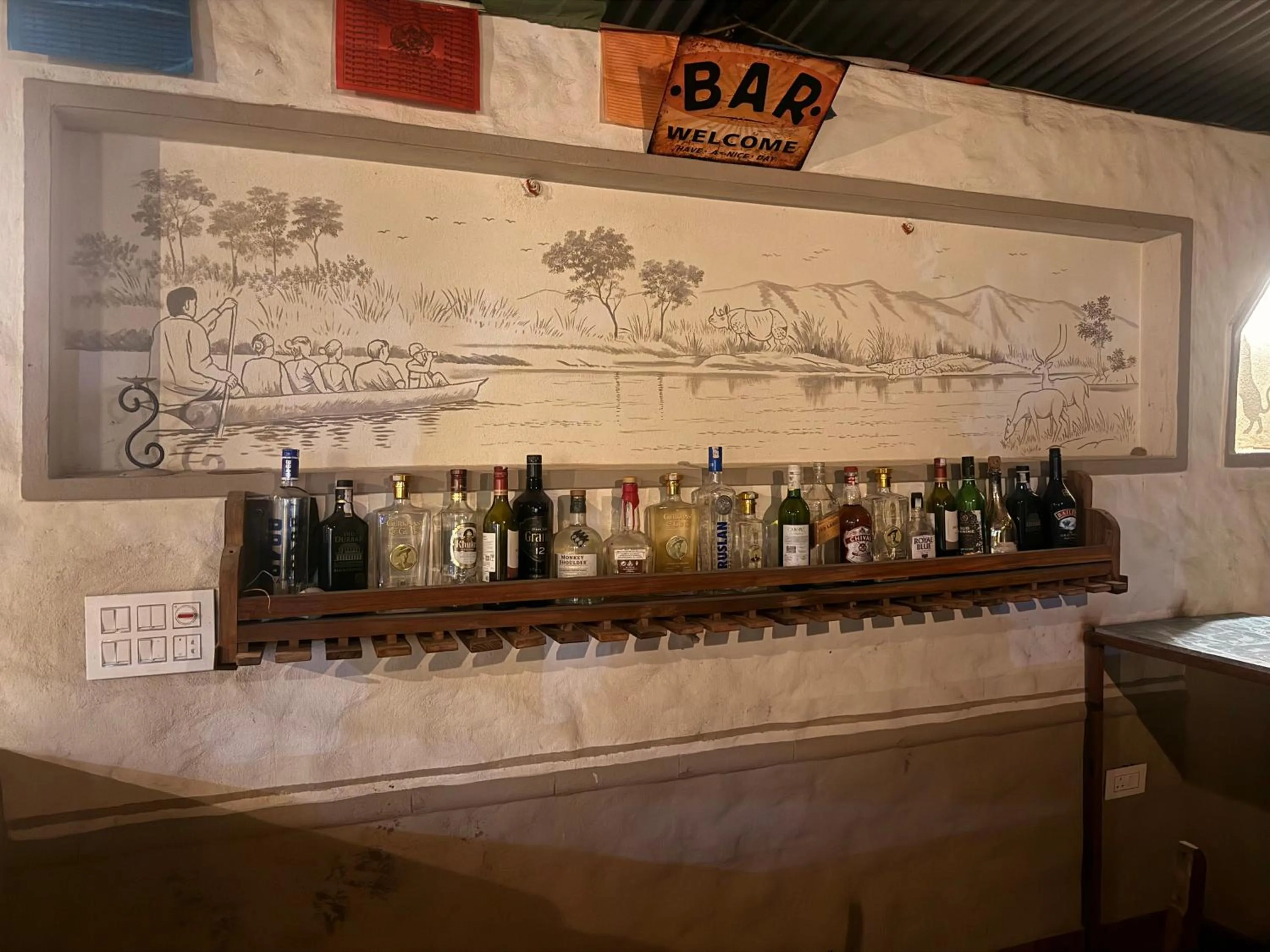 Lounge or bar in Jungle Safari Resort