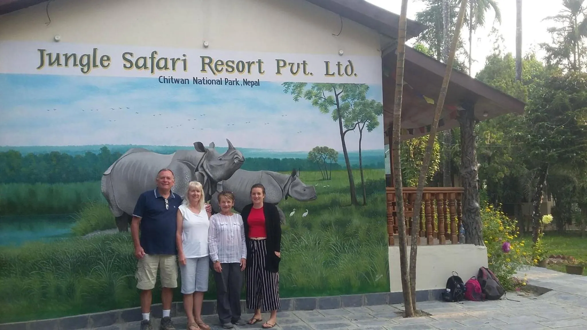 People in Jungle Safari Resort