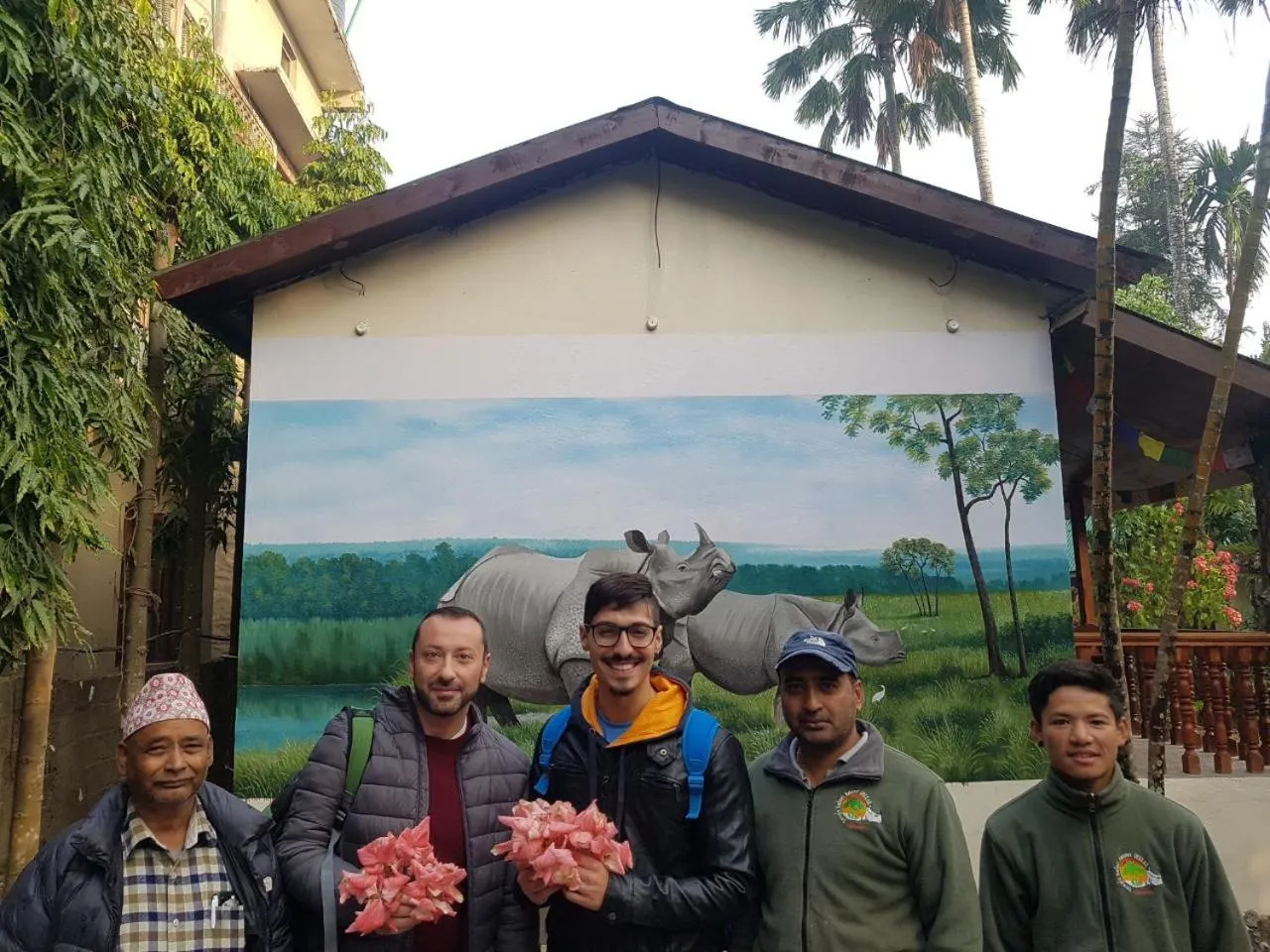 Staff in Jungle Safari Resort