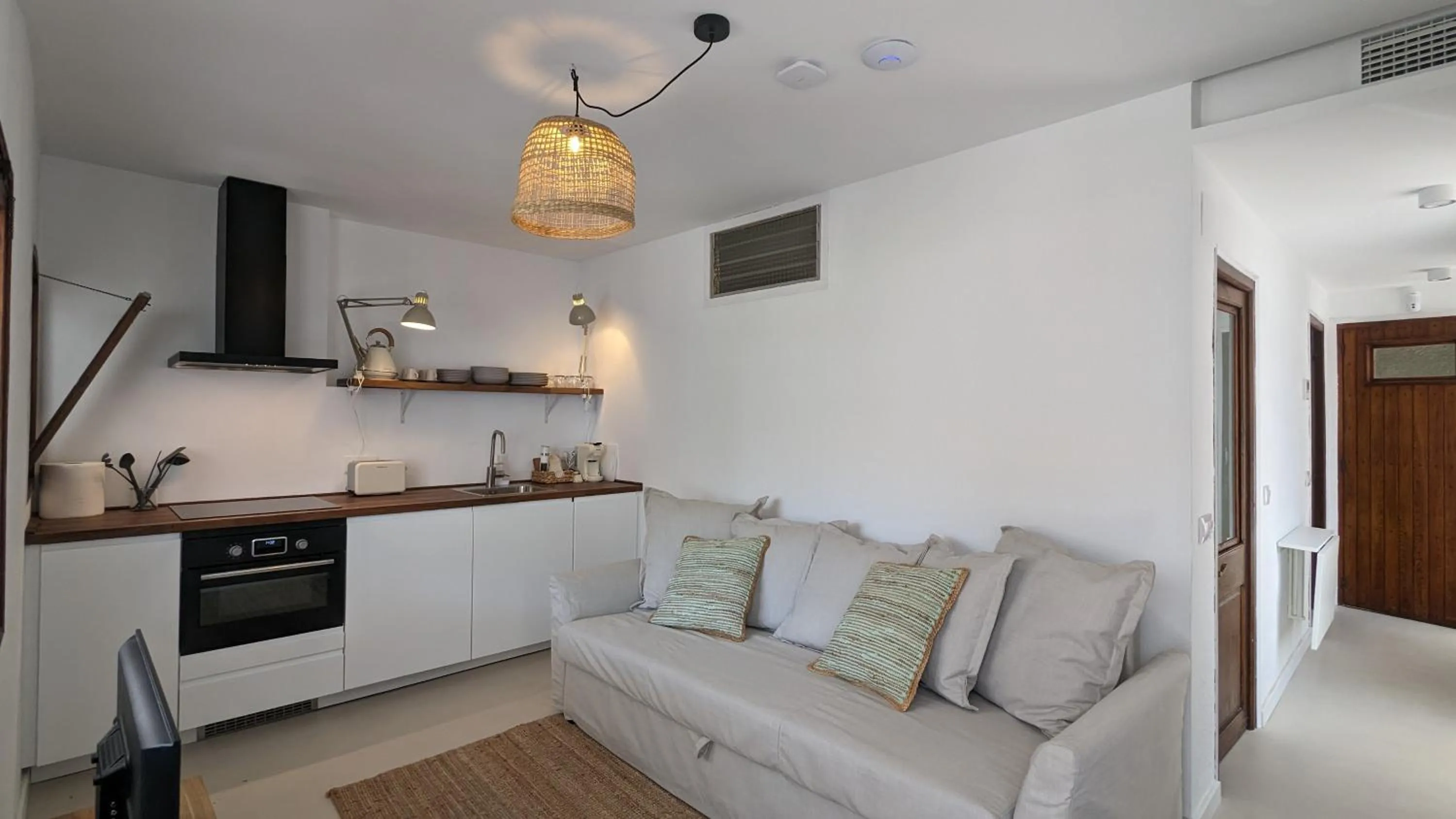 Living room in Hostal Es Niu de Tamariu