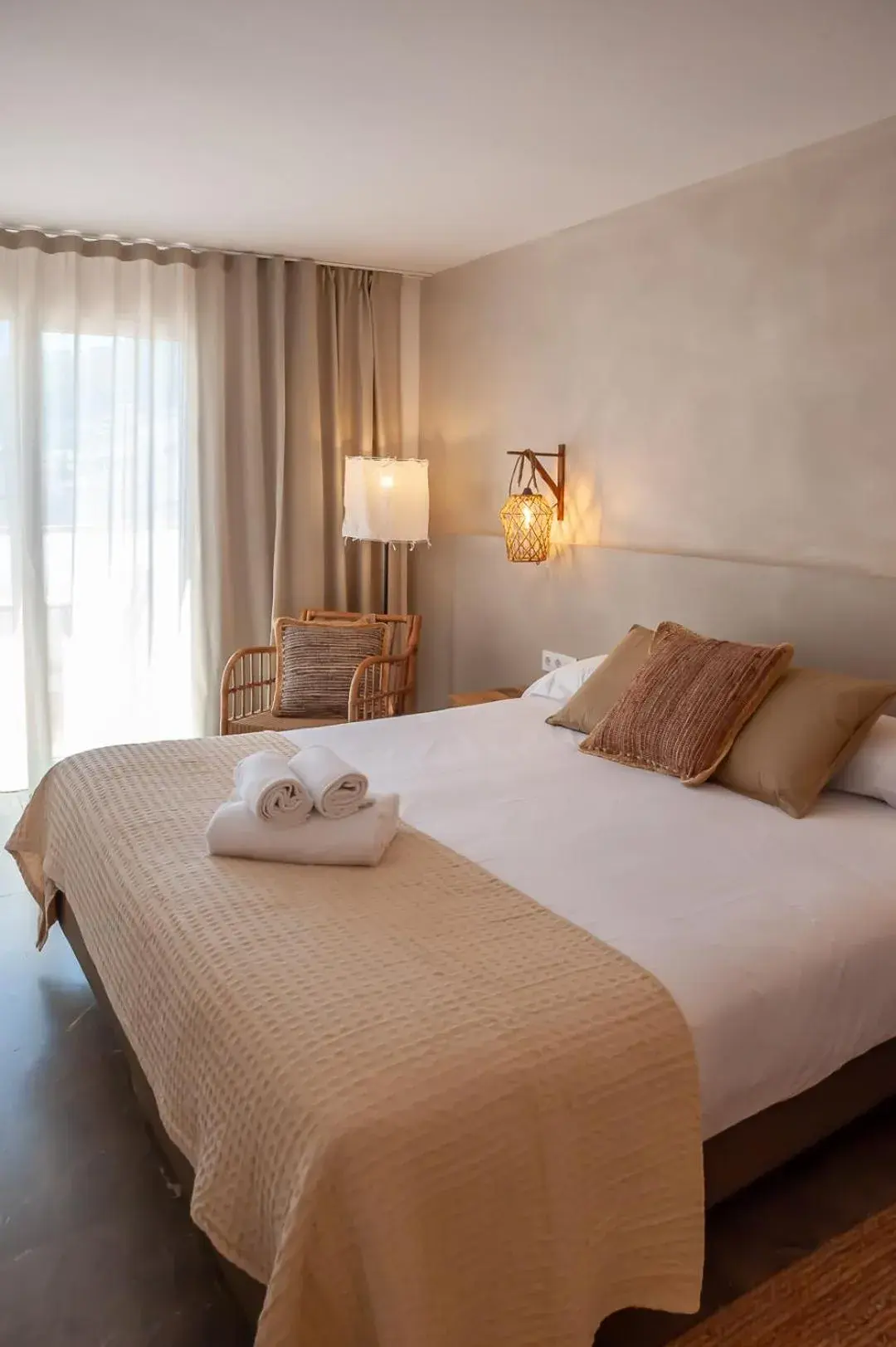 Double Room with Balcony in Hostal Es Niu de Tamariu Double Room with Balcony in Hostal Es Niu de Tamariu