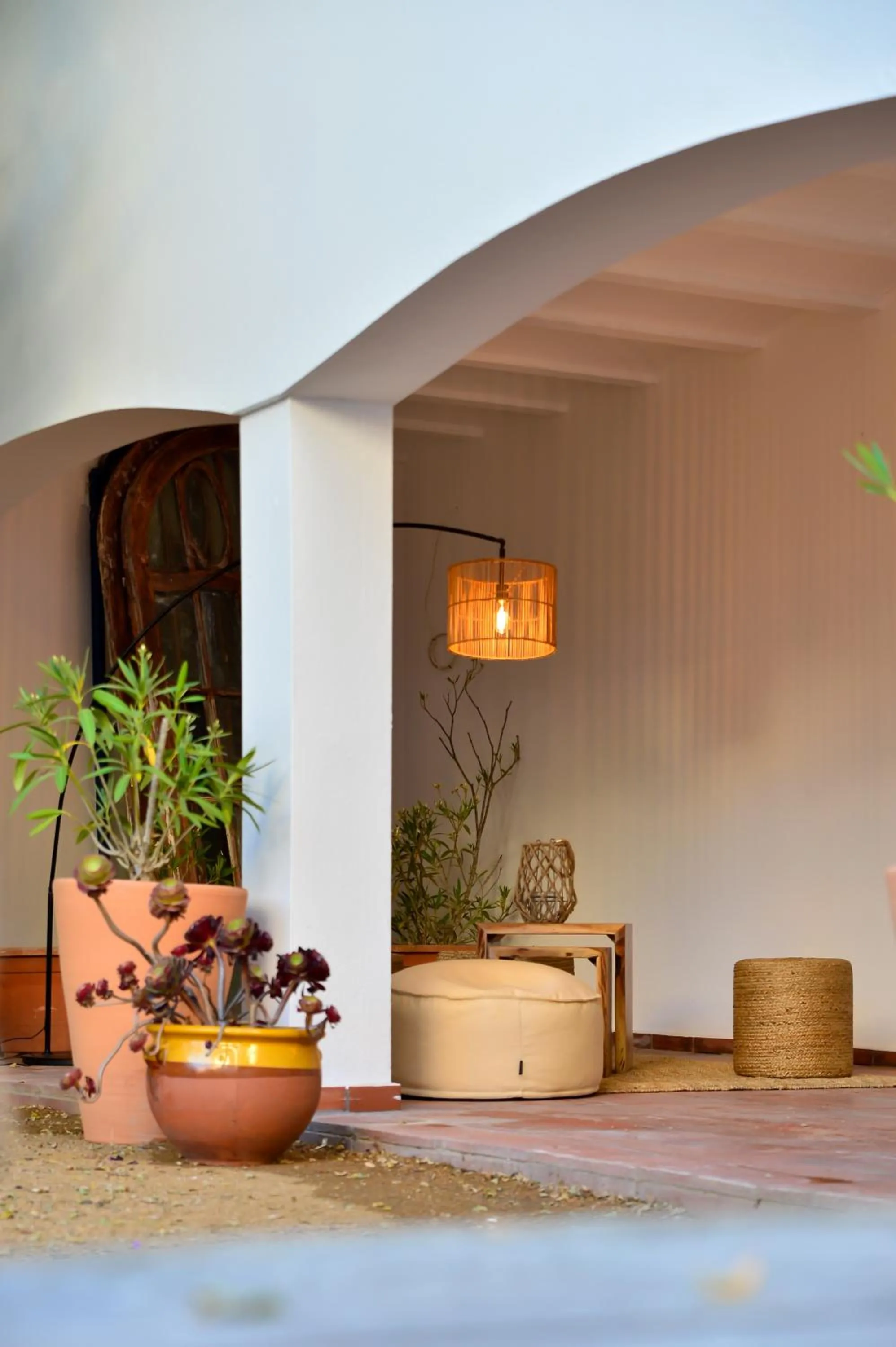 Facade/entrance in Hostal Es Niu de Tamariu