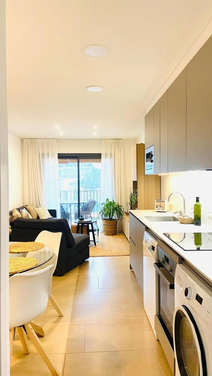 Kitchen or kitchenette in Hostal Es Niu de Tamariu