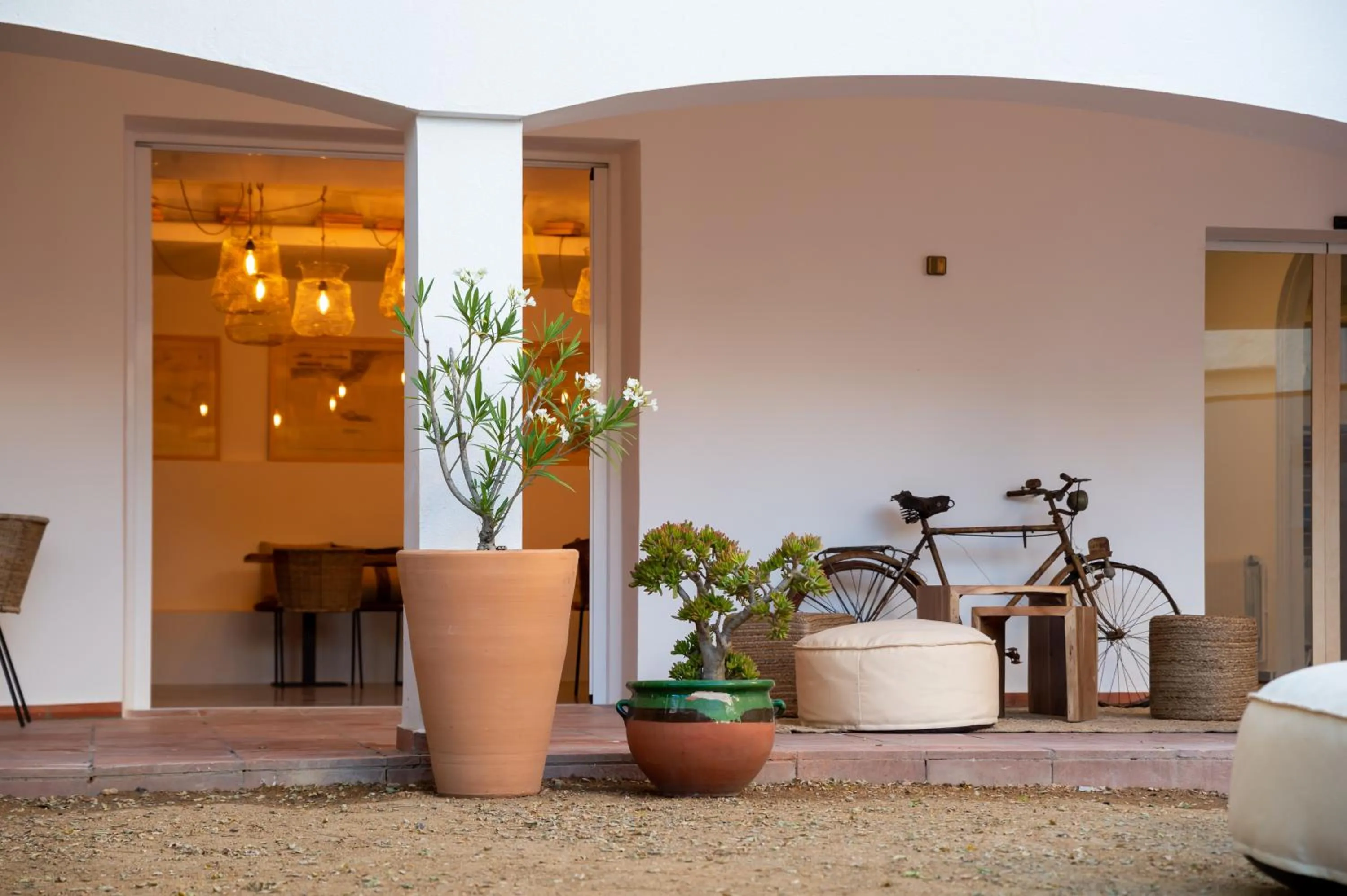 Facade/entrance in Hostal Es Niu de Tamariu