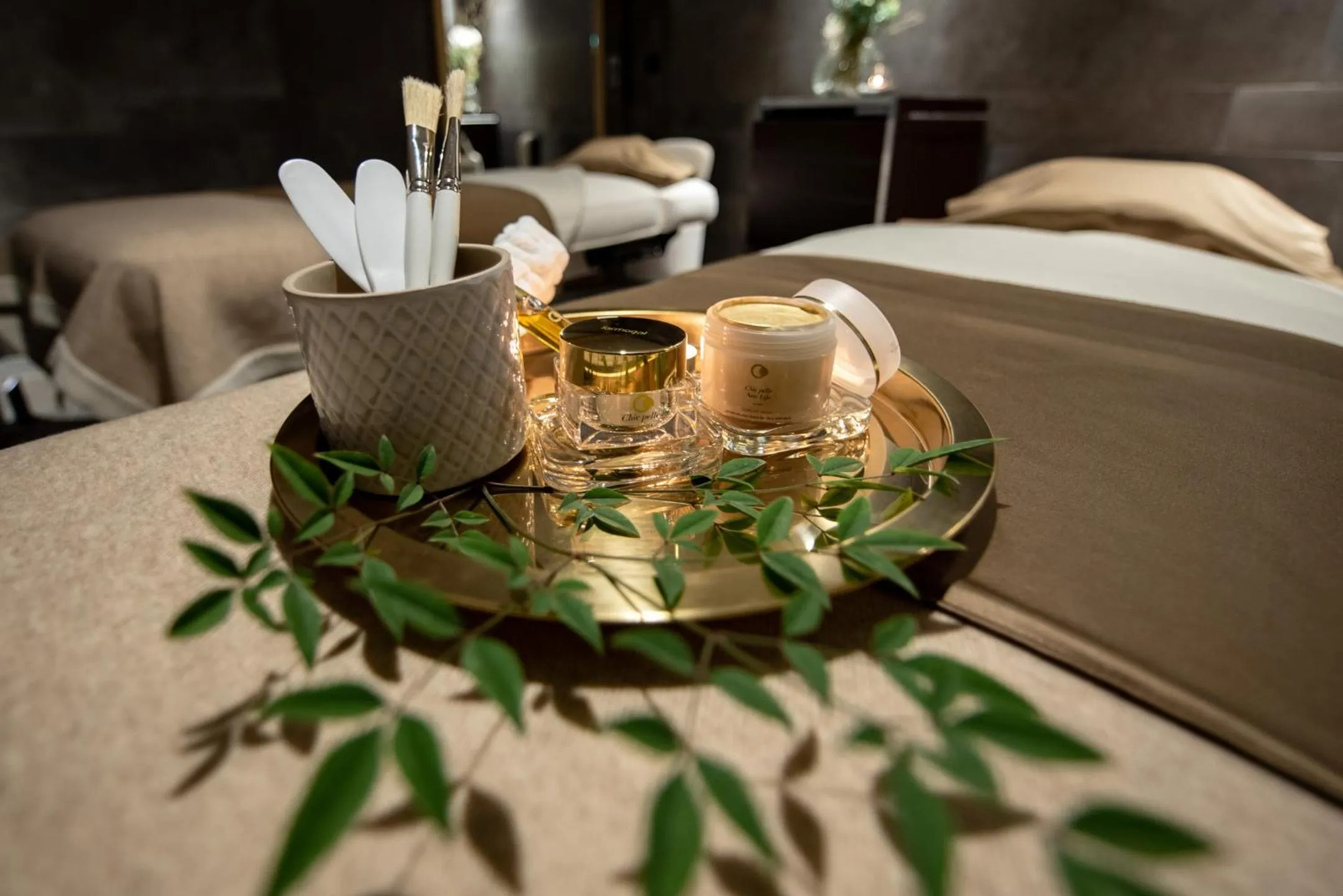 Spa and wellness centre/facilities, Bed in Gold Tower Lifestyle Hotel