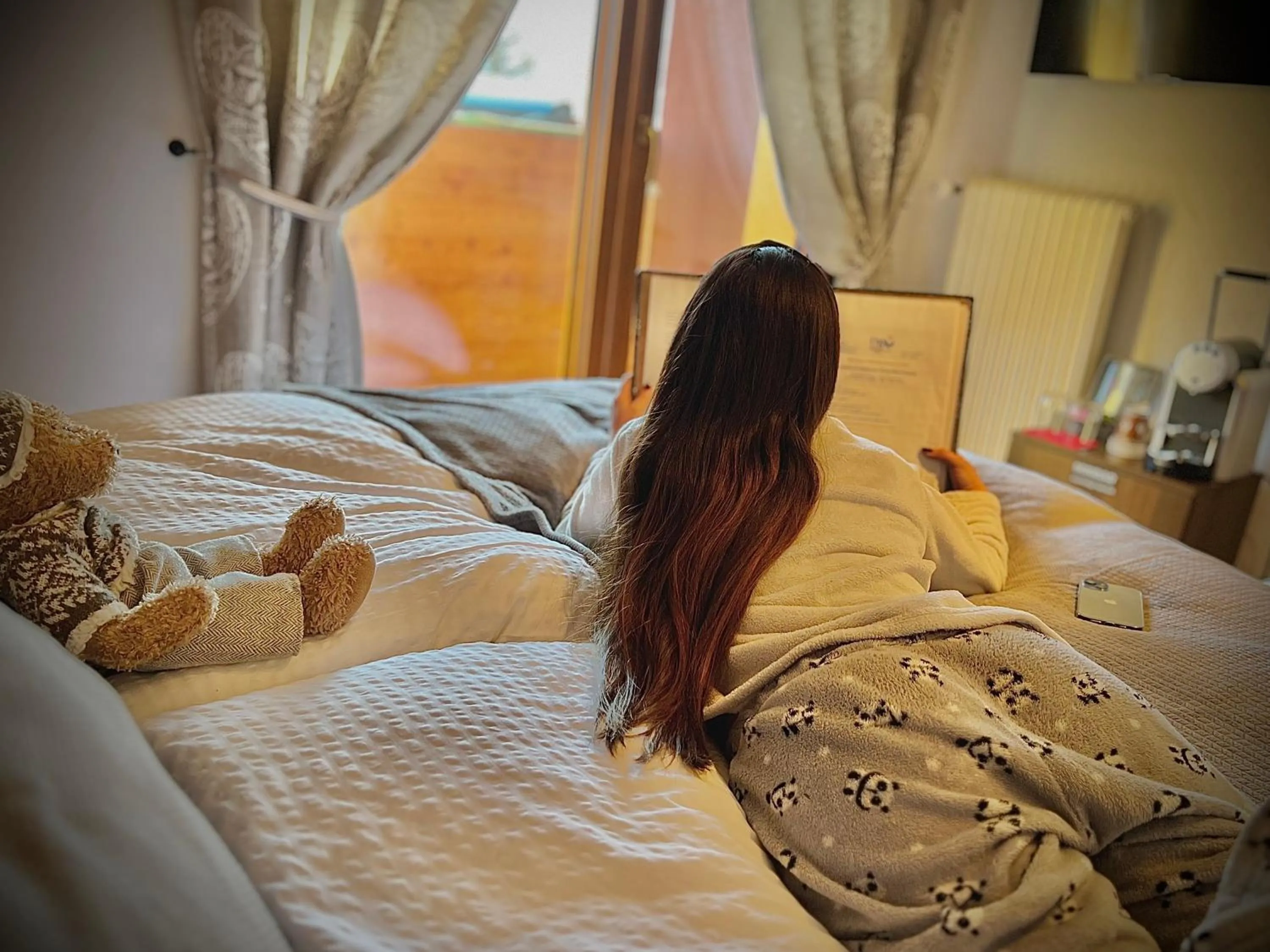 Bedroom, Bed in Hôtel de charme la Poste