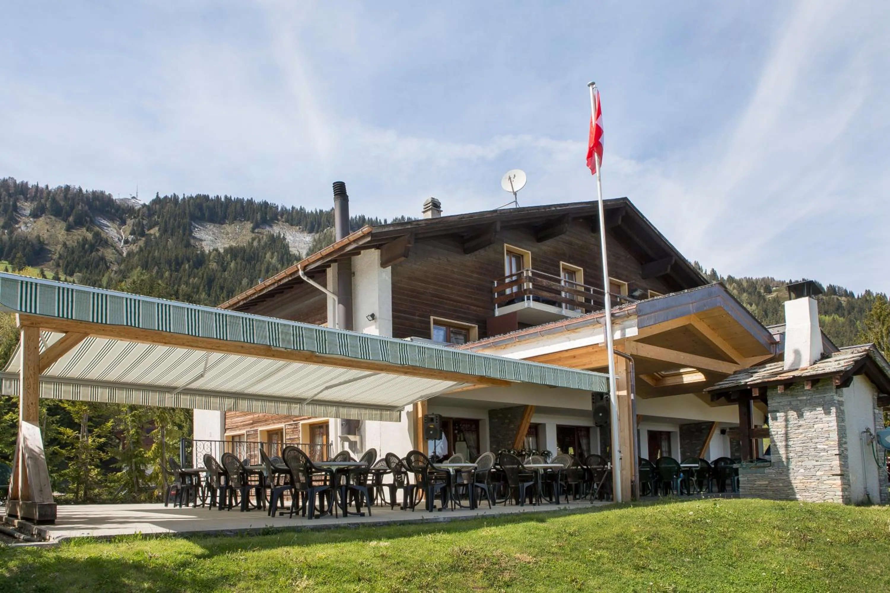 Balcony/Terrace in Hôtel de charme la Poste