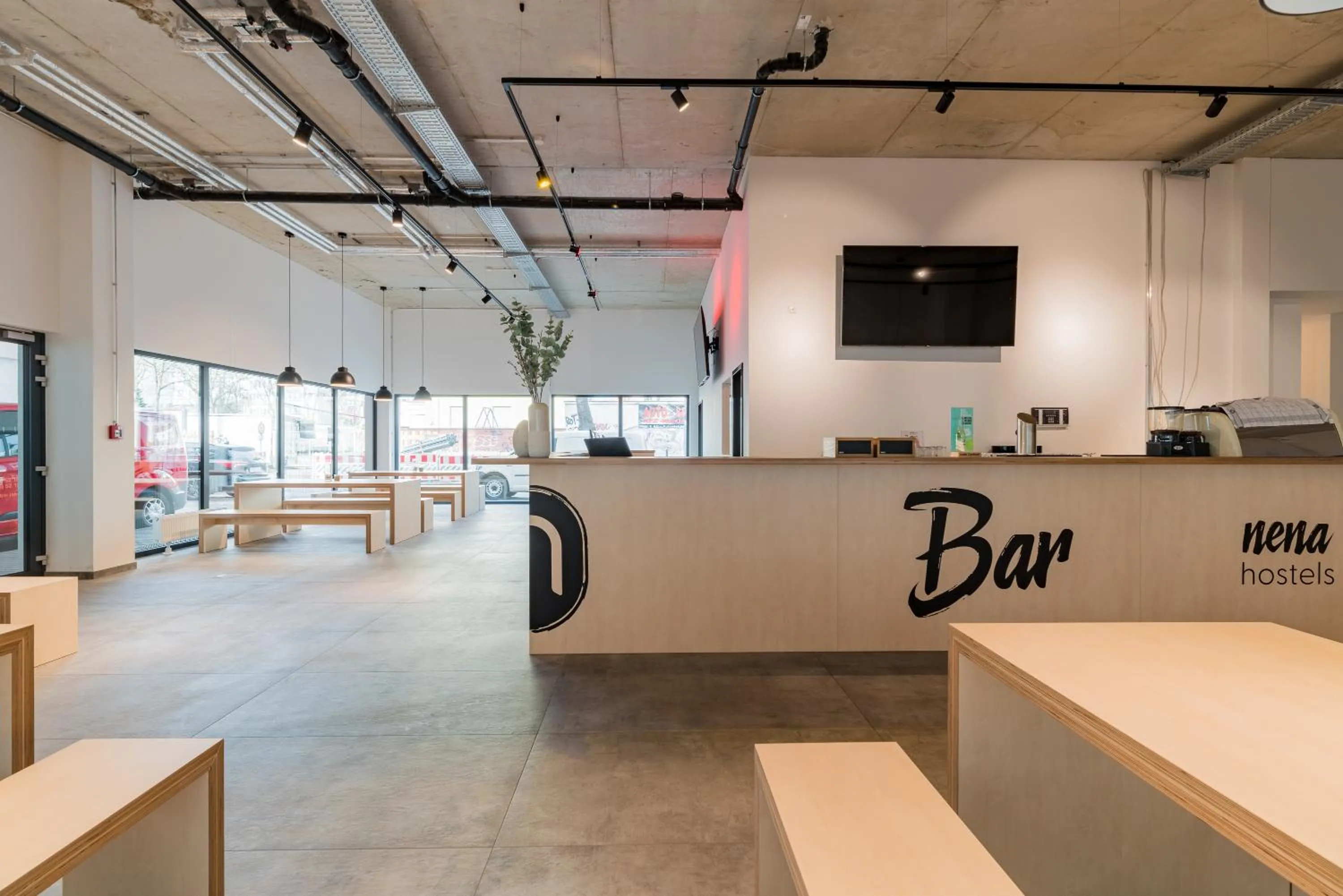 Lobby or reception in Nena Hostel Berlin