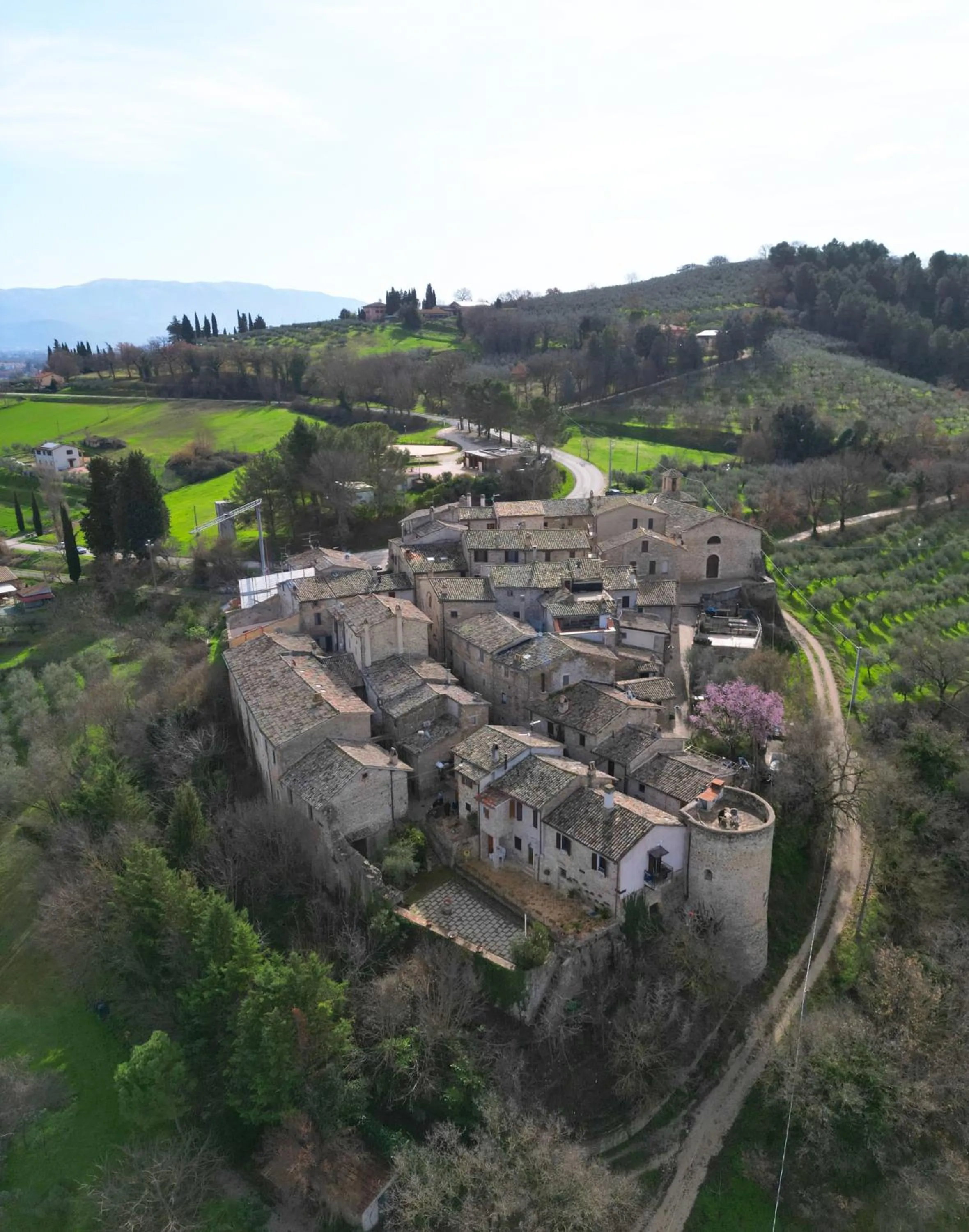 Natural landscape in Ostello Bello Assisi Bevagna