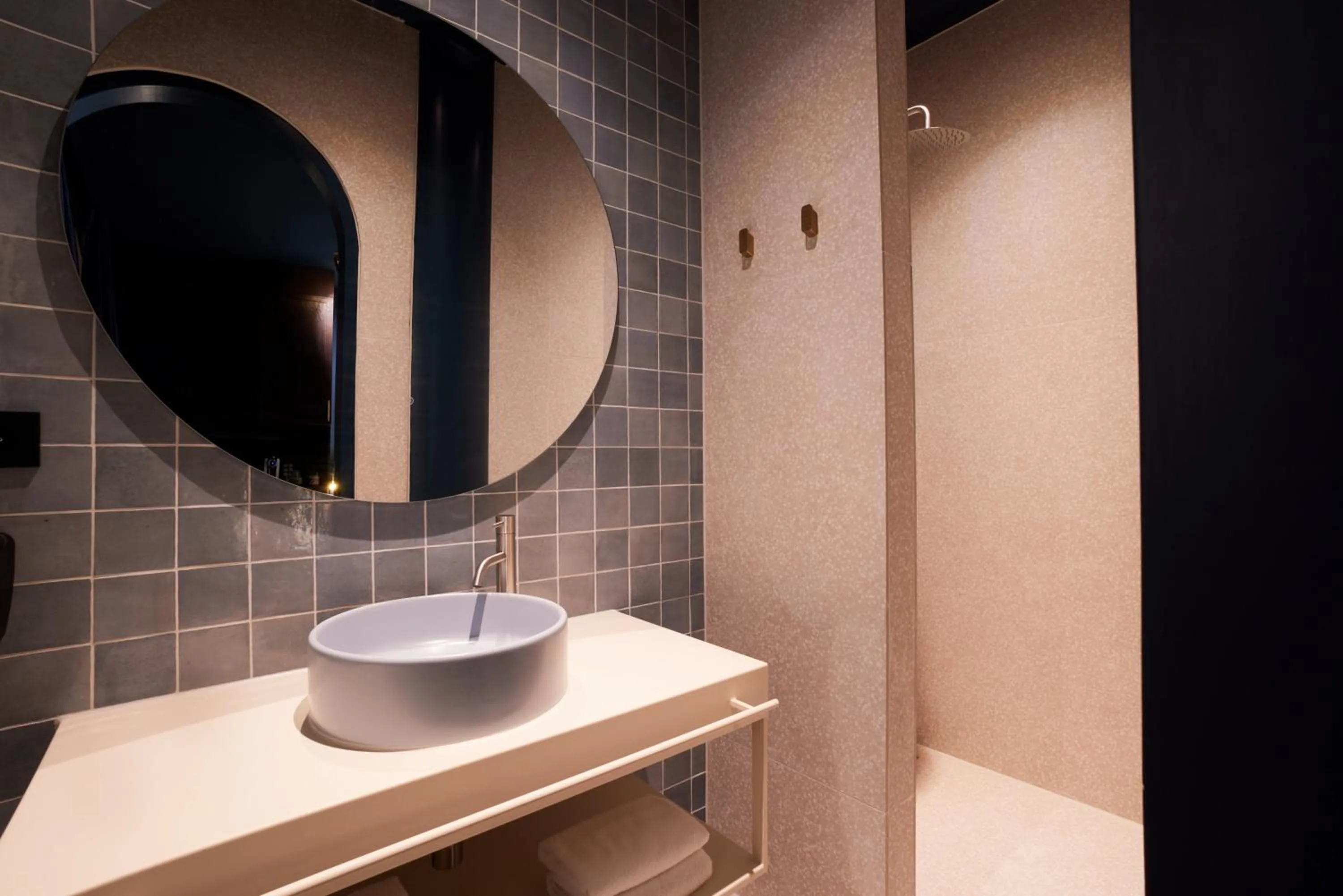 Bathroom in Heavens Hotel