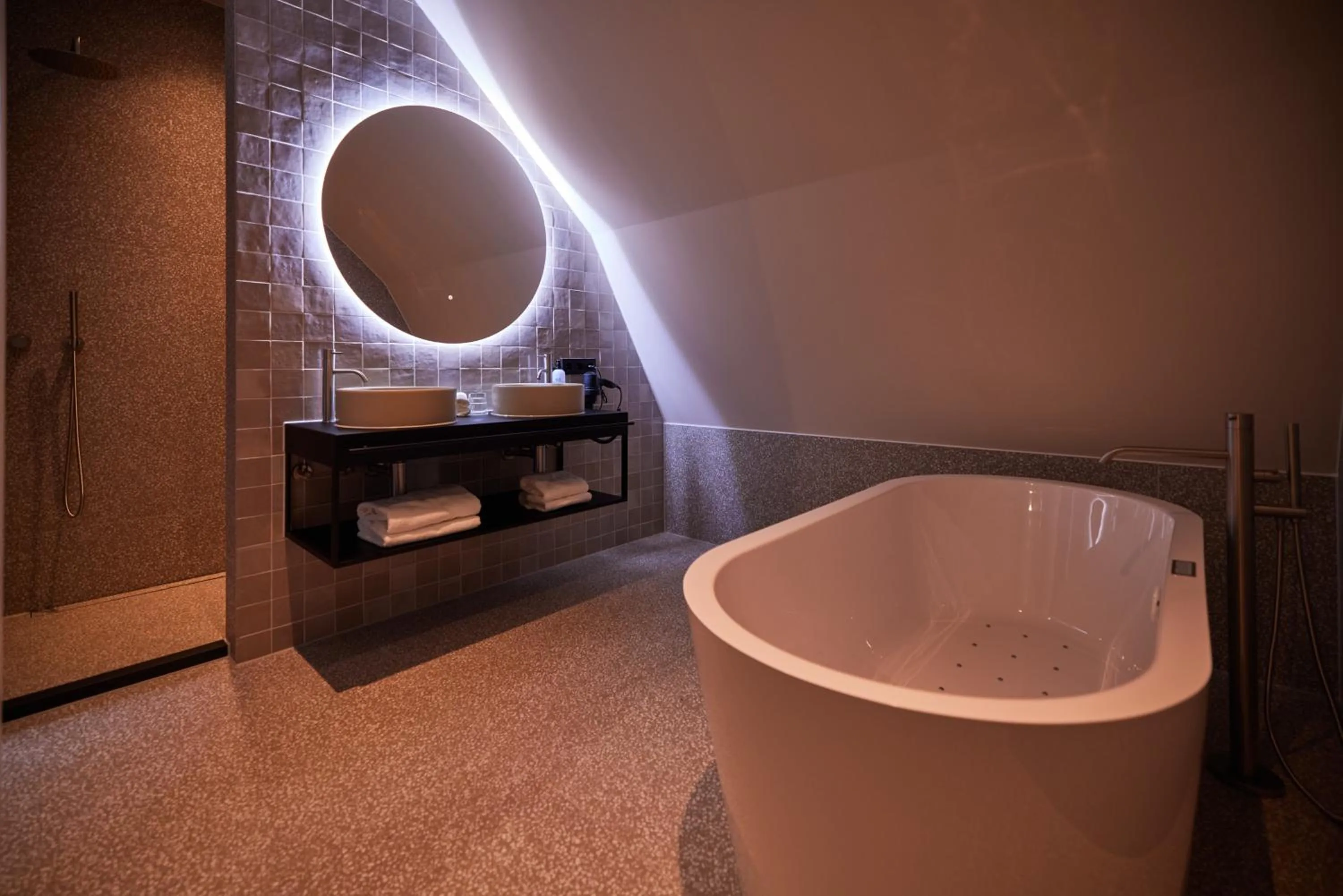 Bathroom in Heavens Hotel