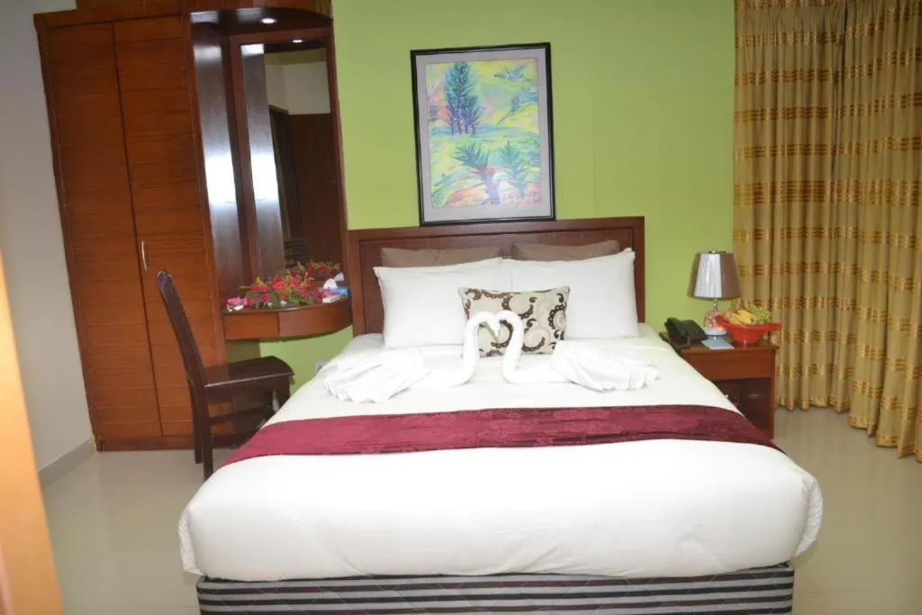 Bed in Lighthouse Family Retreat