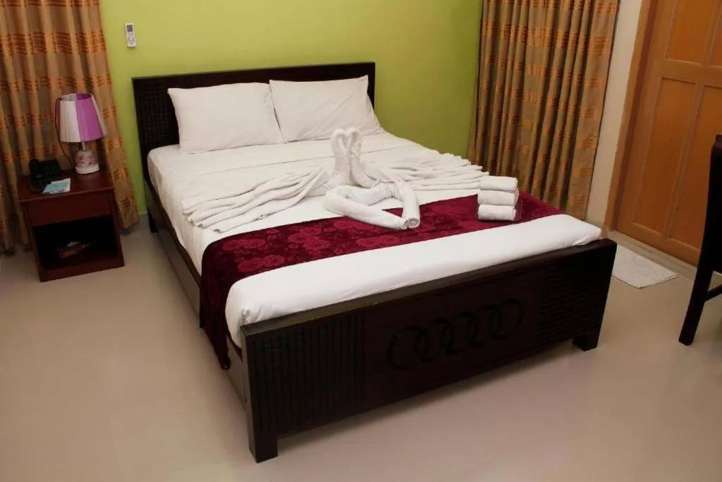 Bed in Lighthouse Family Retreat