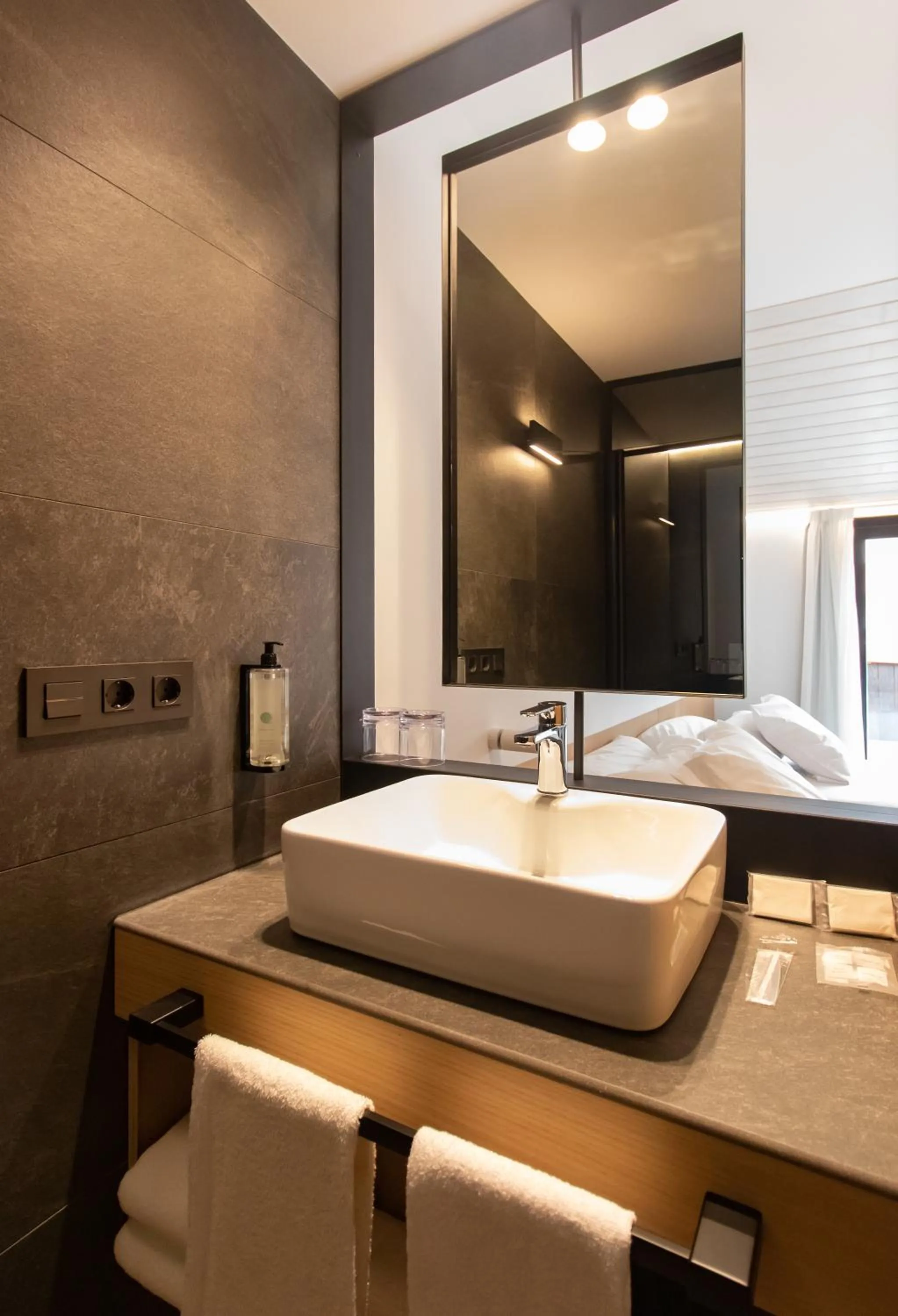 Bed in Hotel Cortabitarte