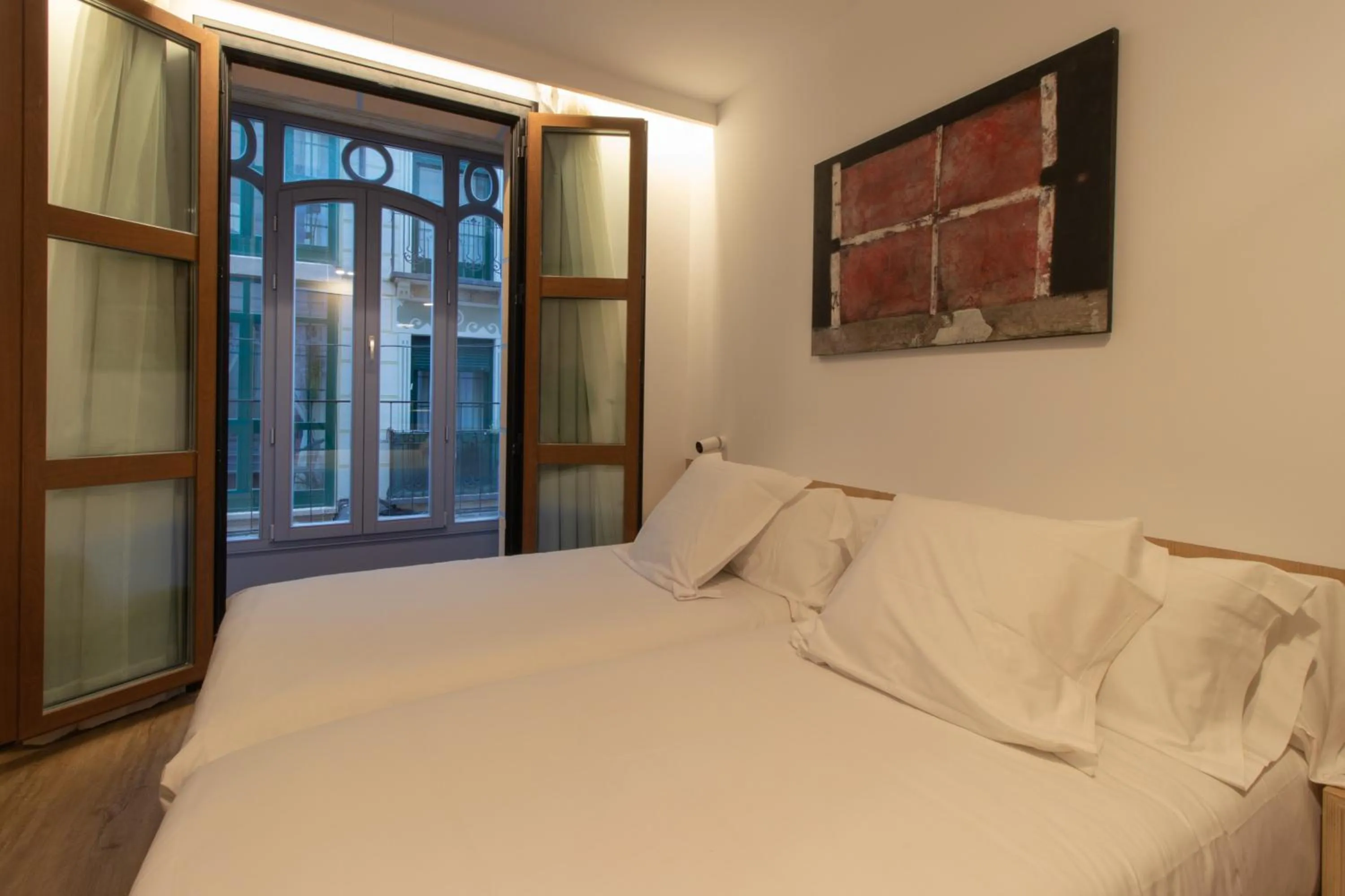 Bed in Hotel Cortabitarte