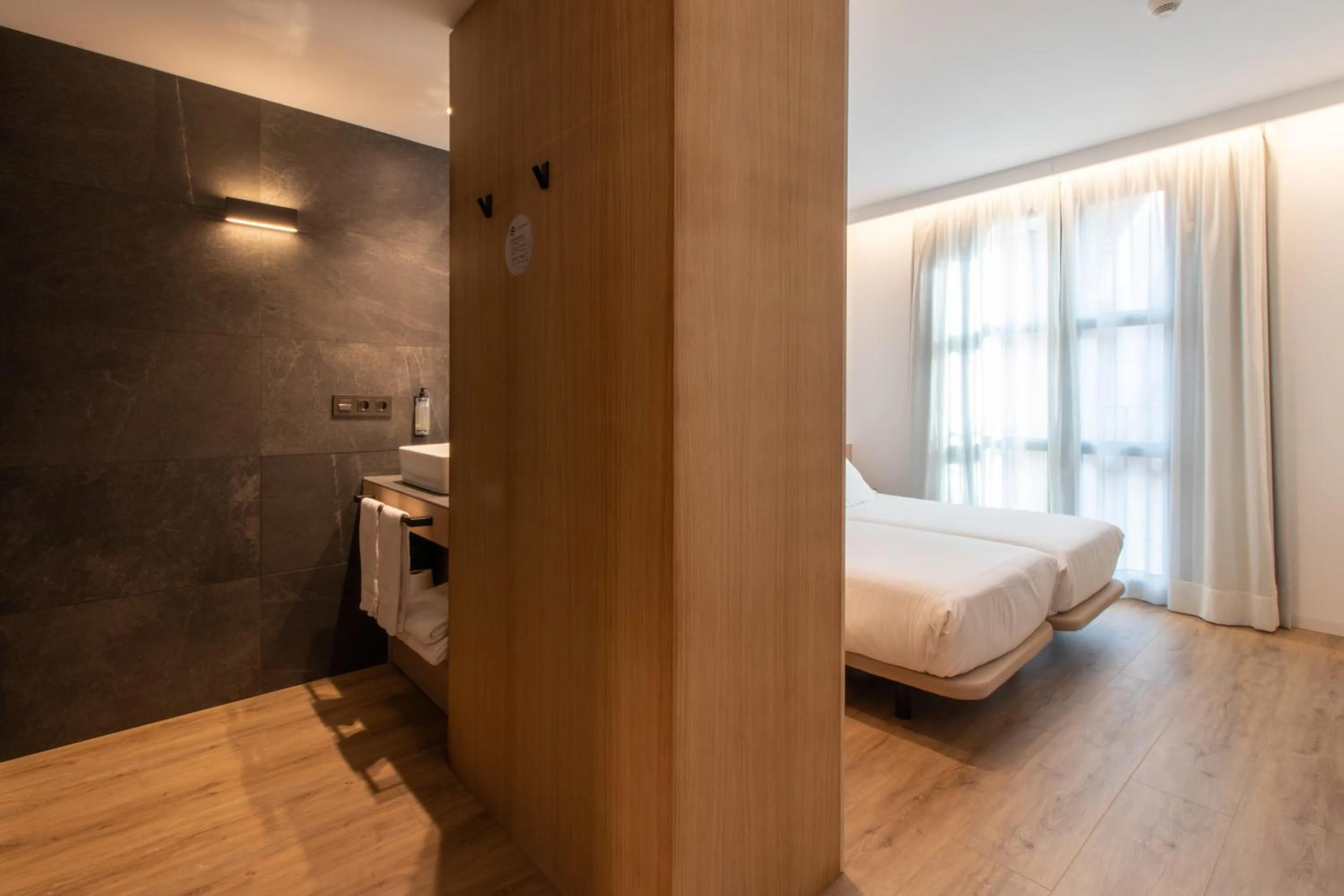 Bed in Hotel Cortabitarte