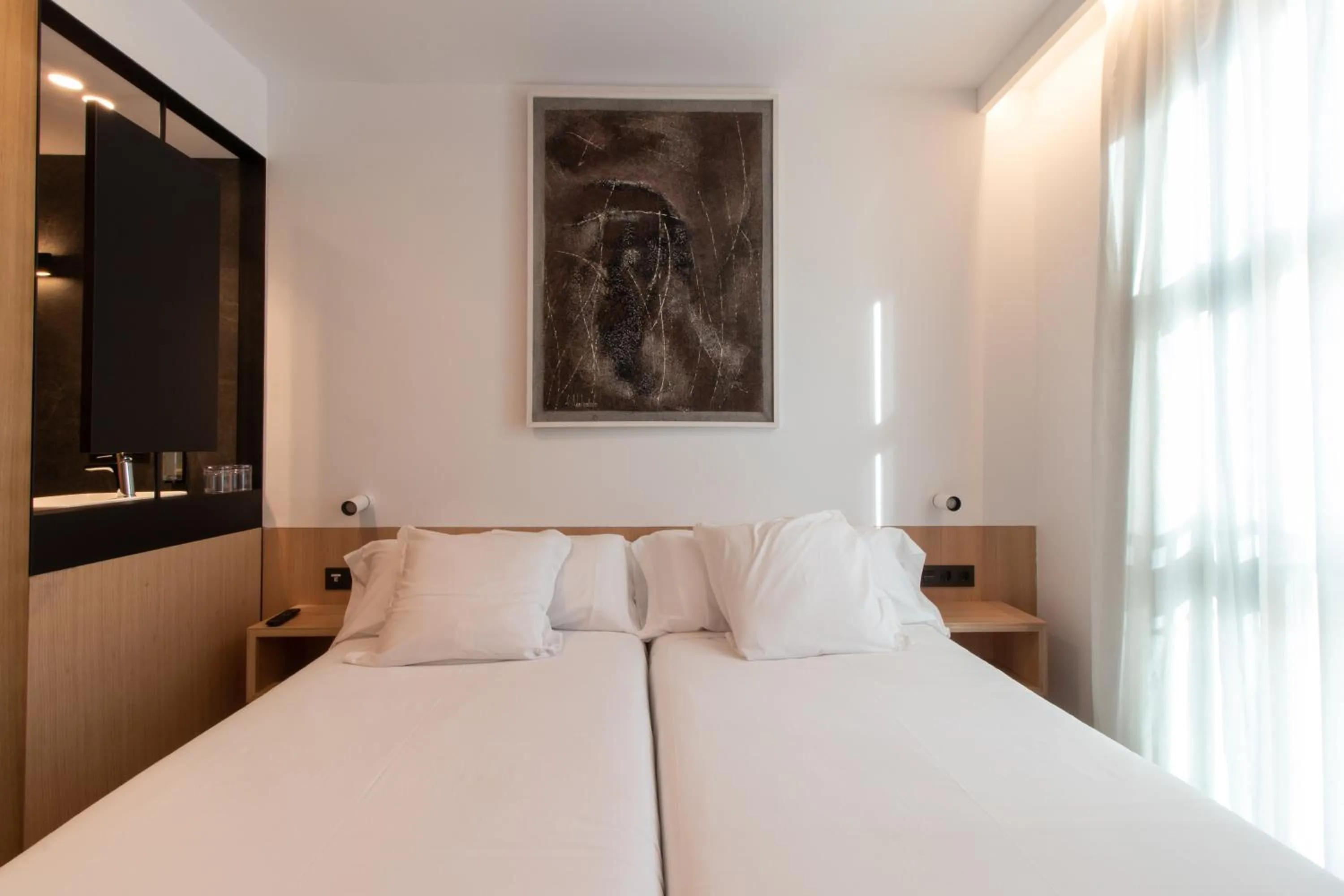 Bed in Hotel Cortabitarte