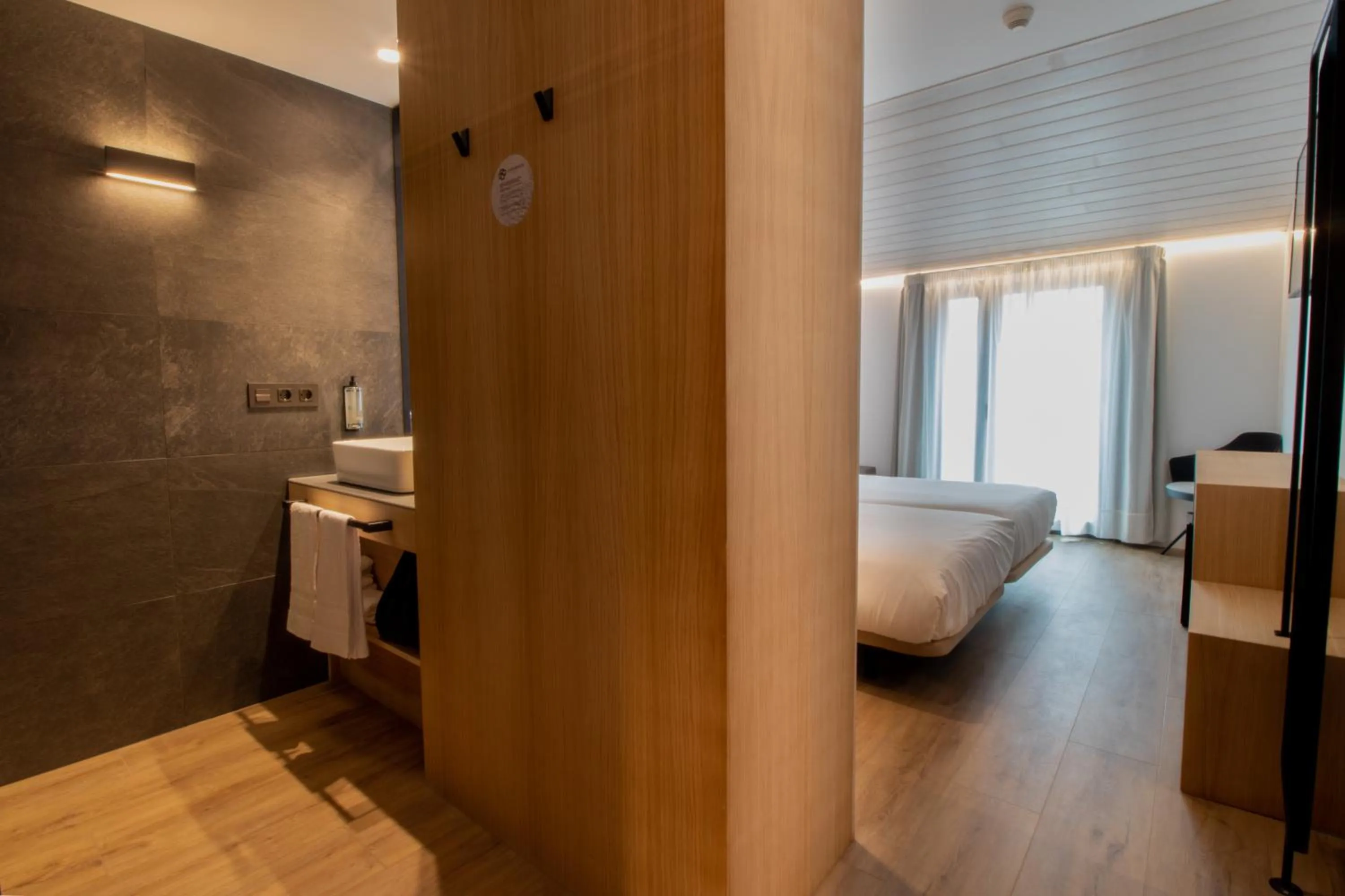 Bed in Hotel Cortabitarte