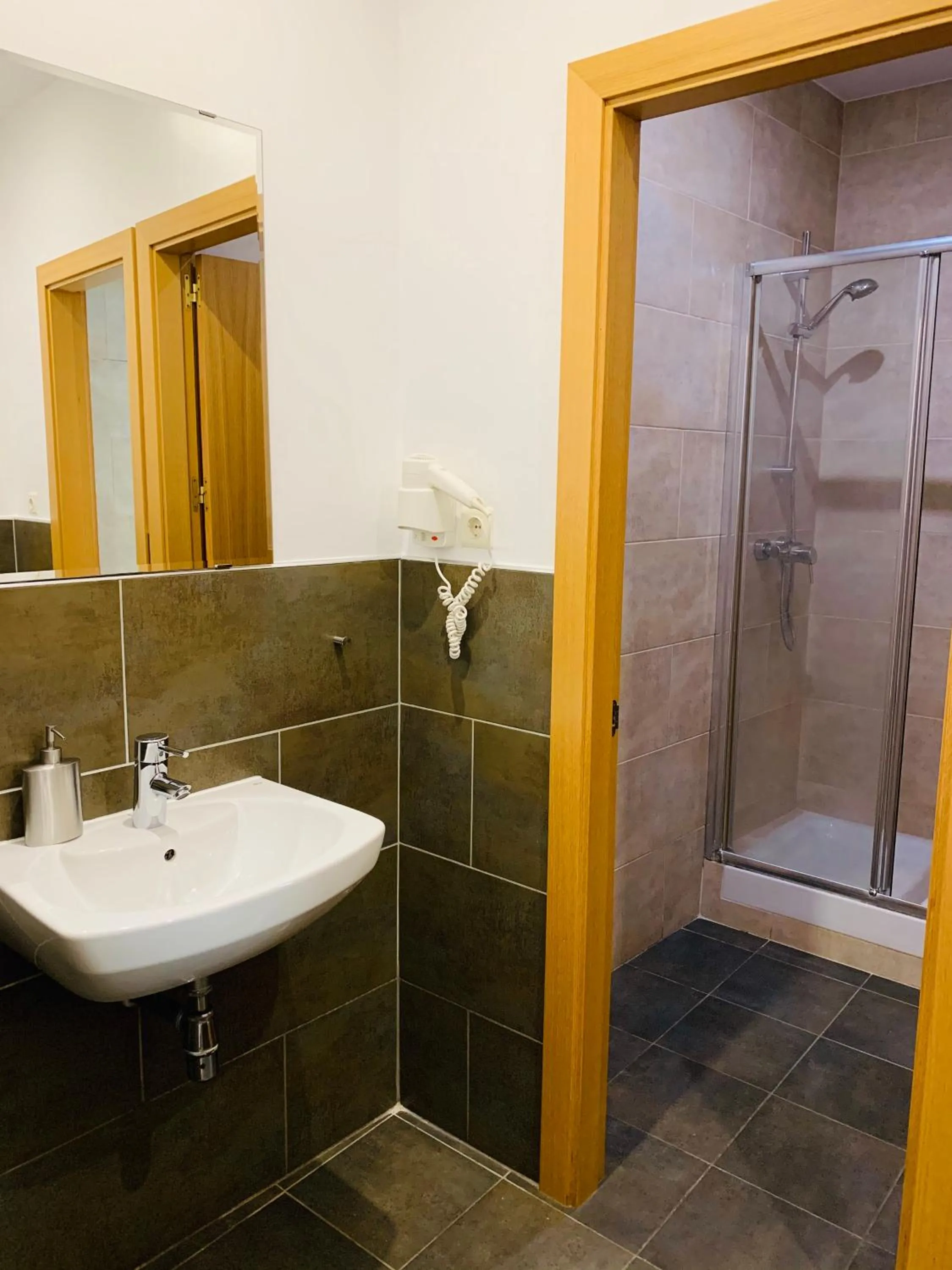 Shower in Super Balmes Guest House
