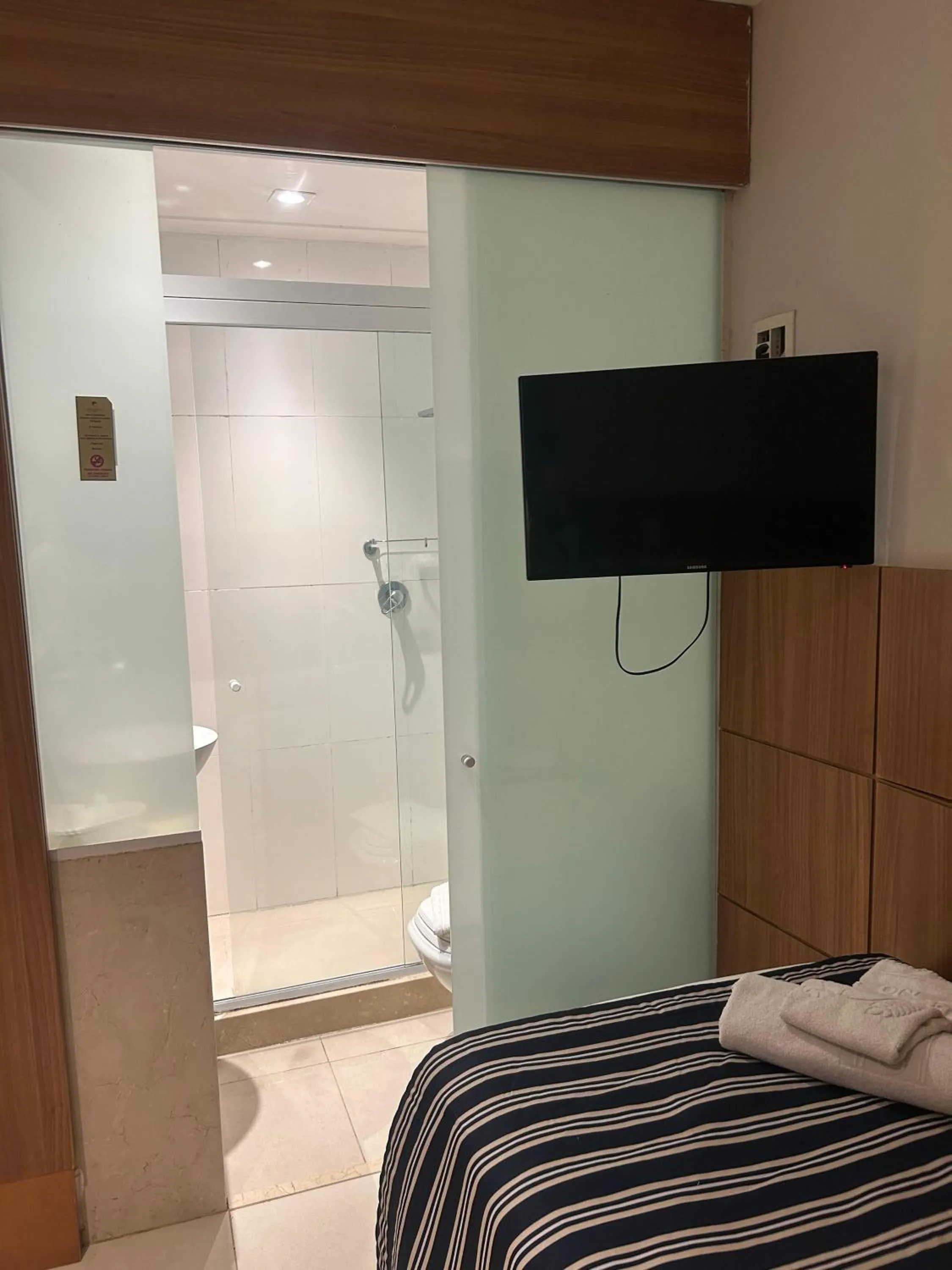 Bed in Hotel Atlântico Rio