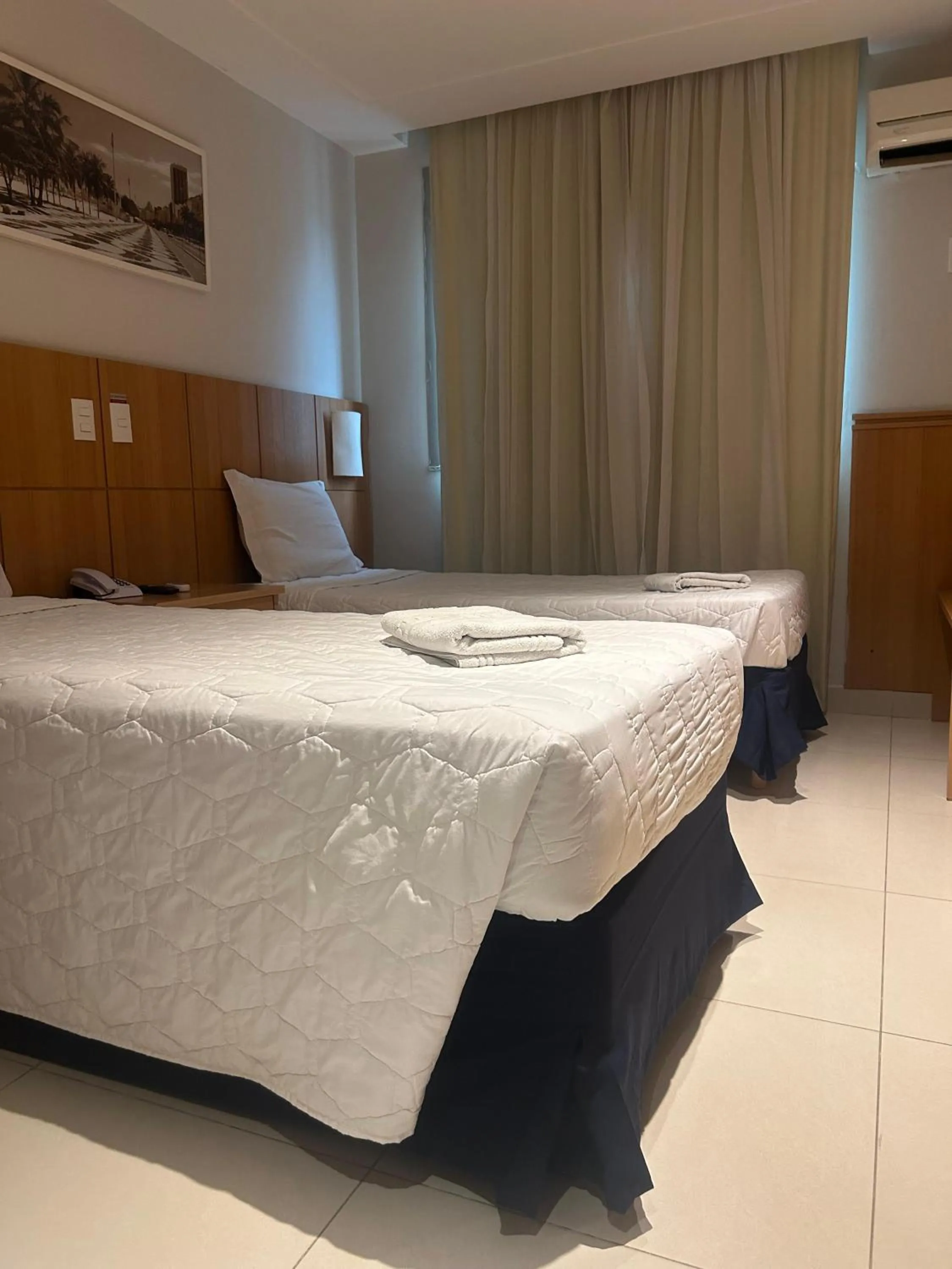 Bed in Hotel Atlântico Rio