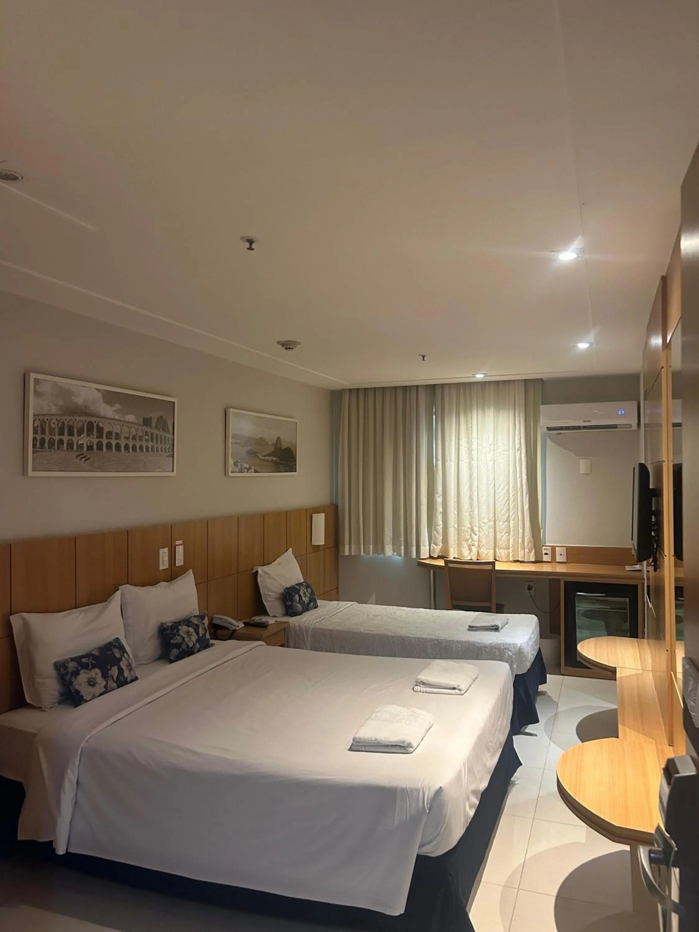 Bed in Hotel Atlântico Rio