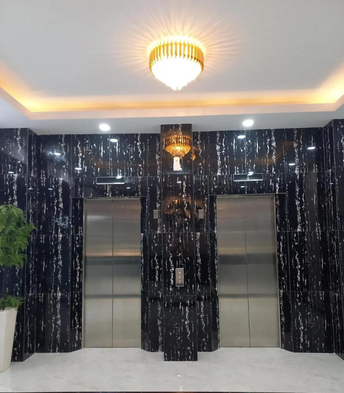 elevator in Grand Avira Hotel