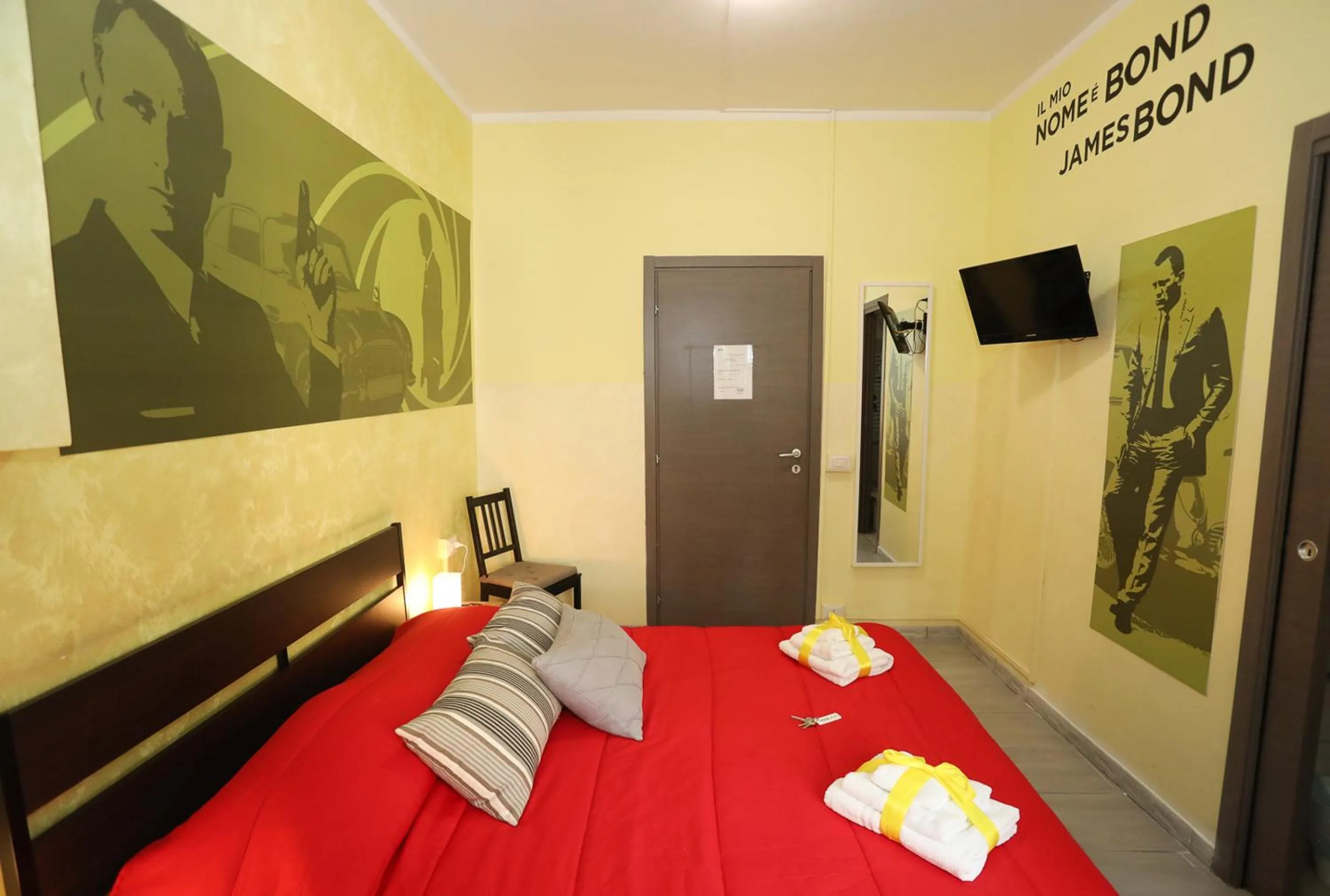 Bed in Movie Home Guesthouse