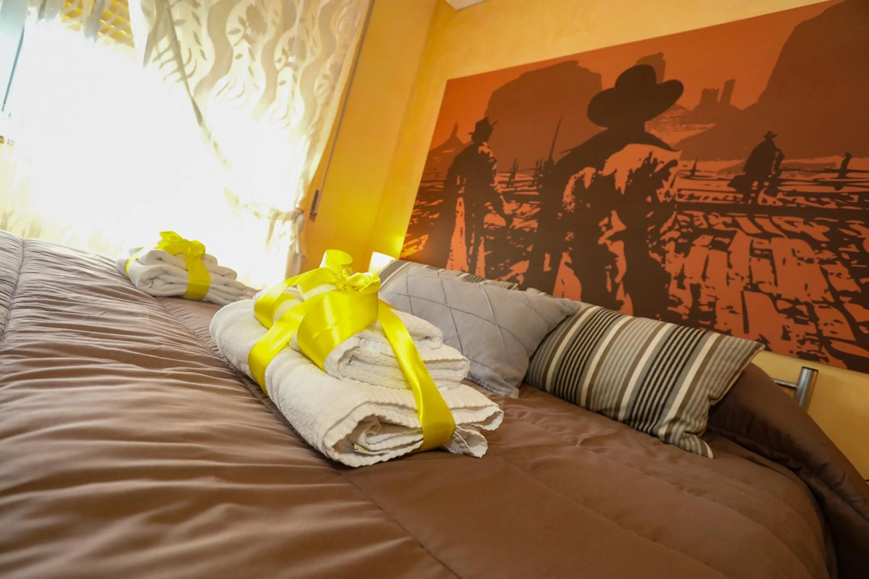 Bed in Movie Home Guesthouse