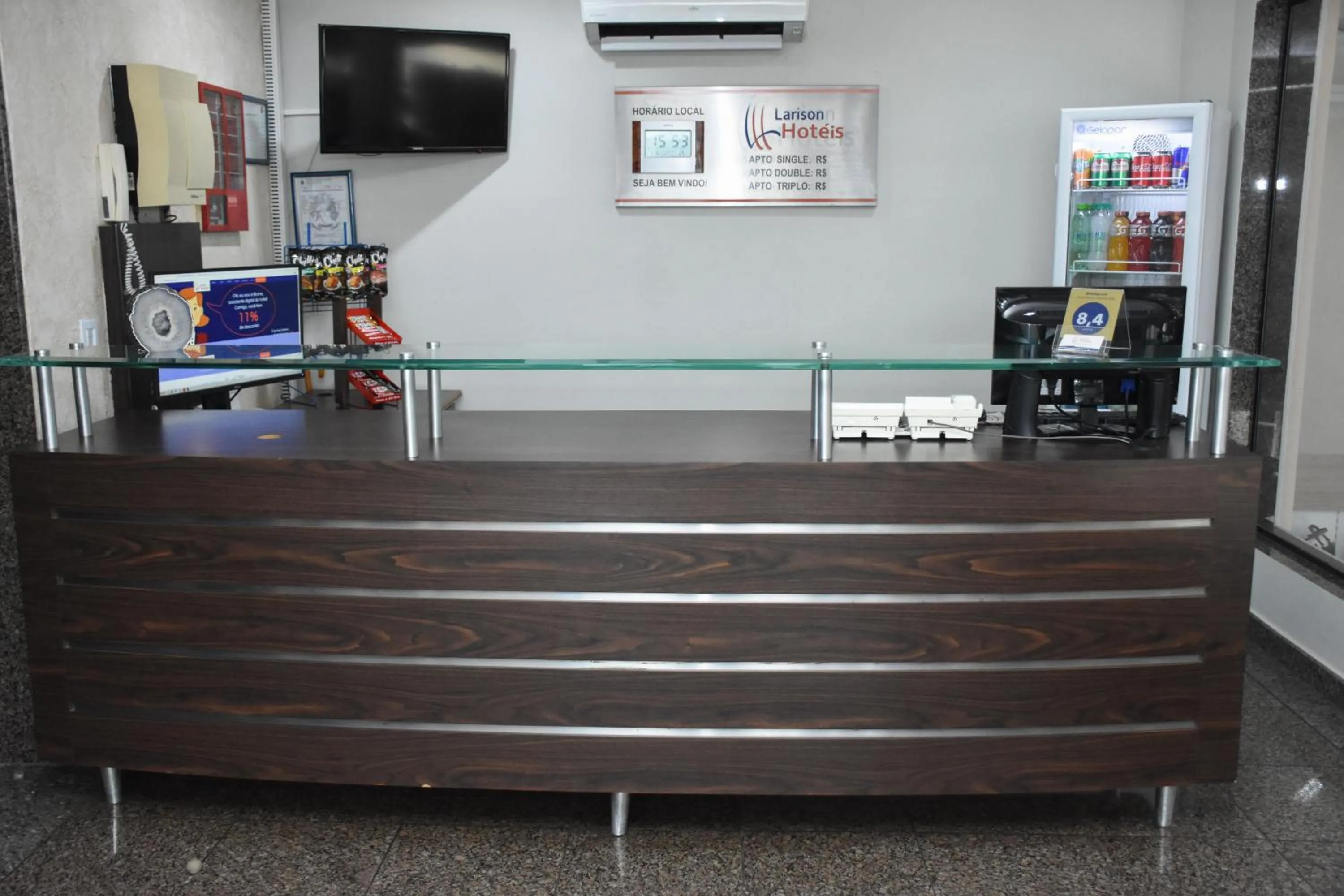 Lobby or reception in Larison Ji-Paraná by - Easy Hotéis