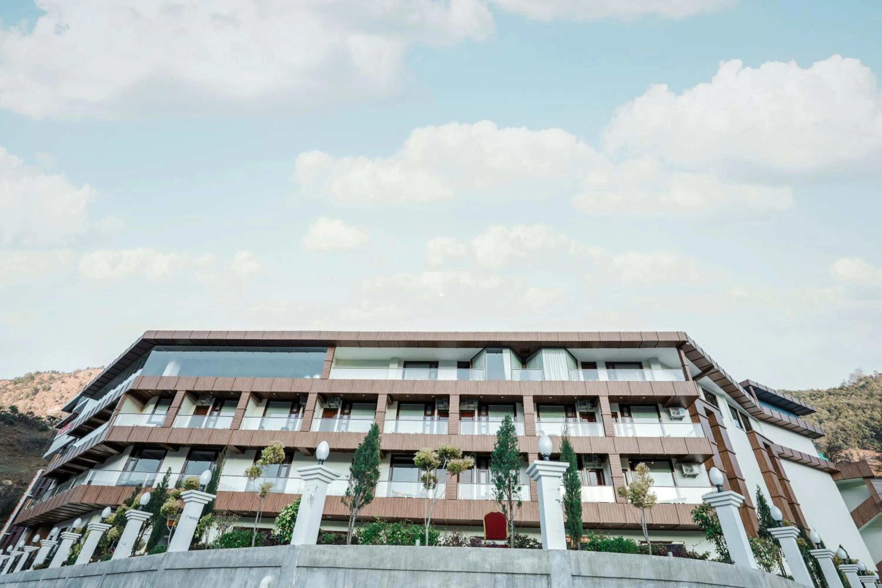 Facade/entrance in Regenta Resort Madhuganga Ukhimath
