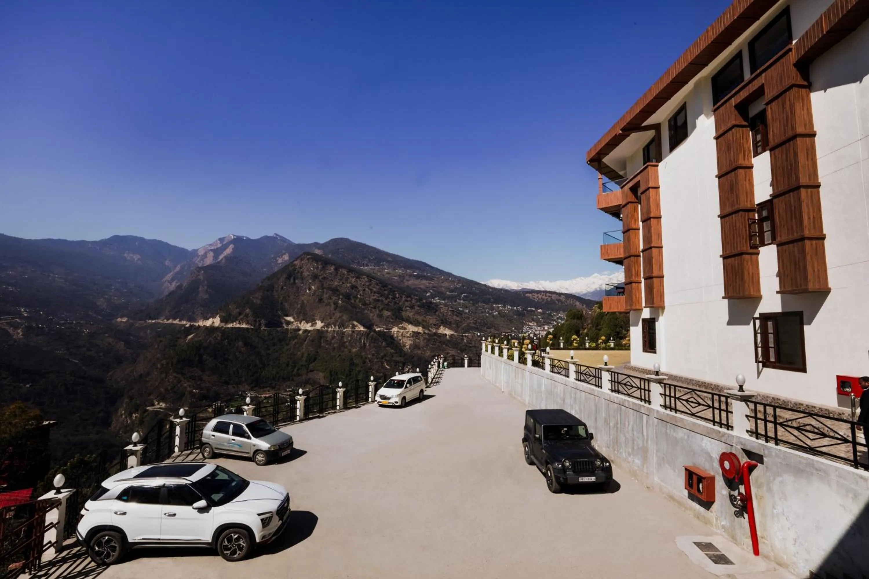 Mountain view in Regenta Resort Madhuganga Ukhimath