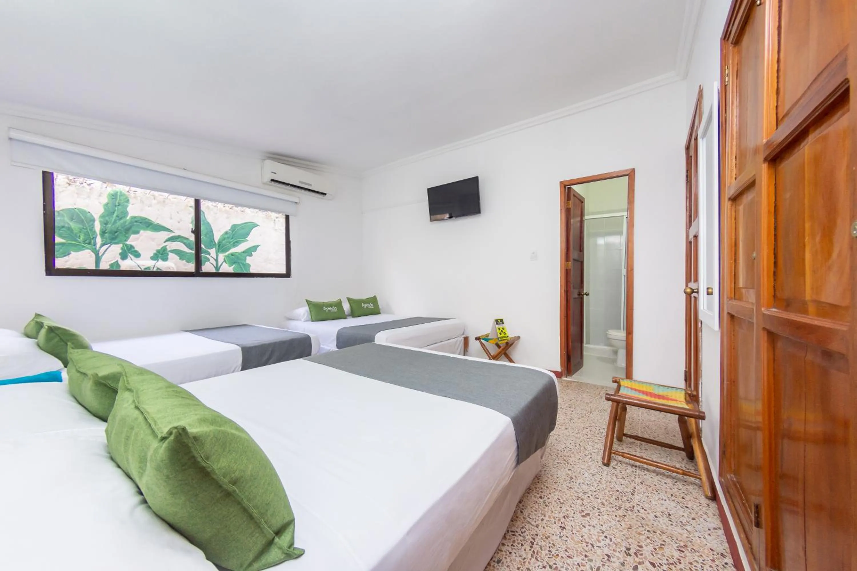 Bed in Hotel Ayenda Casa Cano 1805