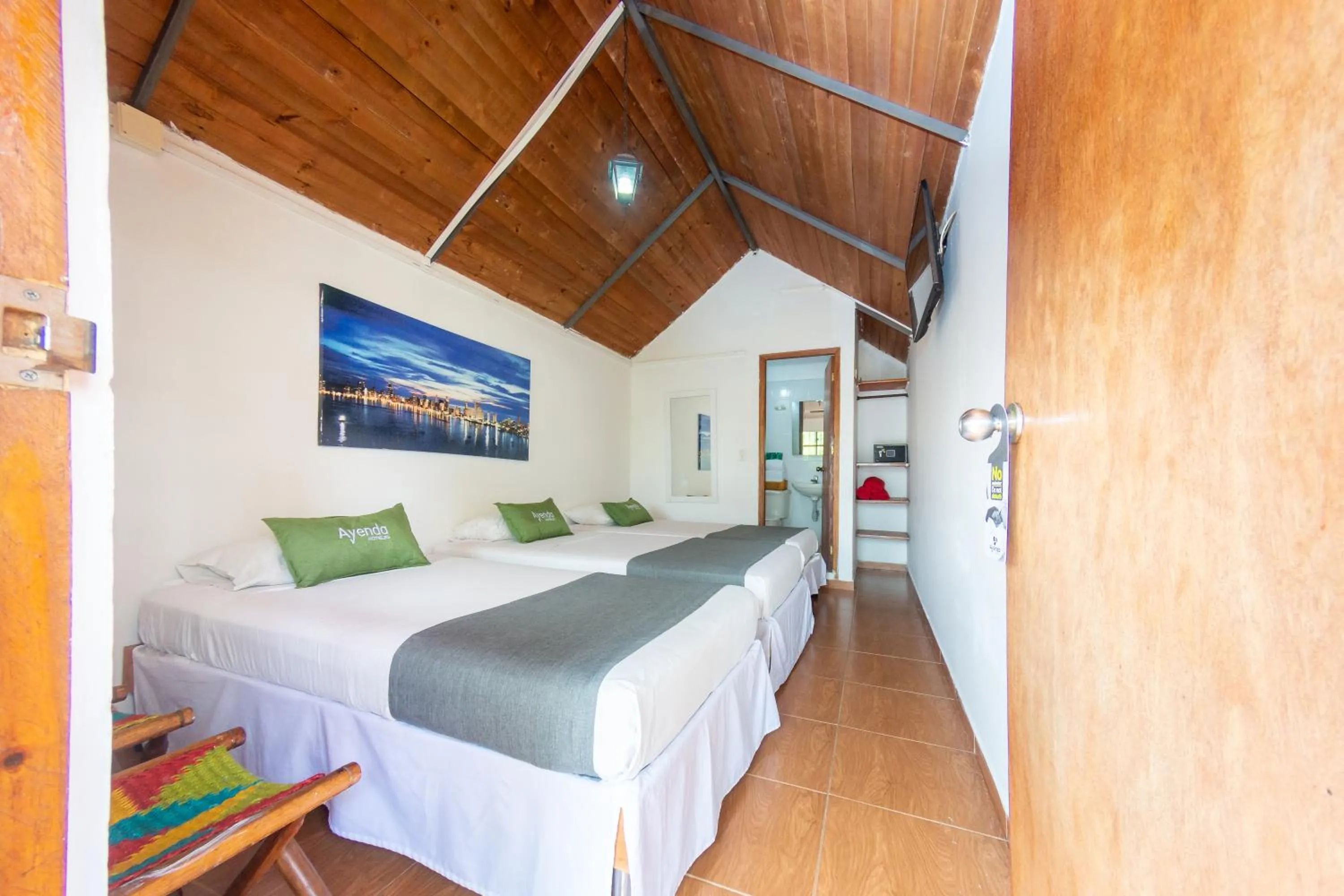 Bed in Hotel Ayenda Casa Cano 1805