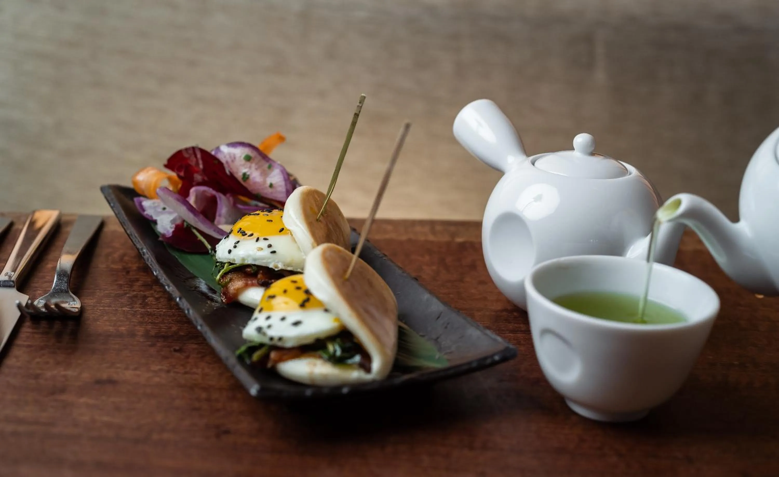 Breakfast in Nobu Hotel Palo Alto