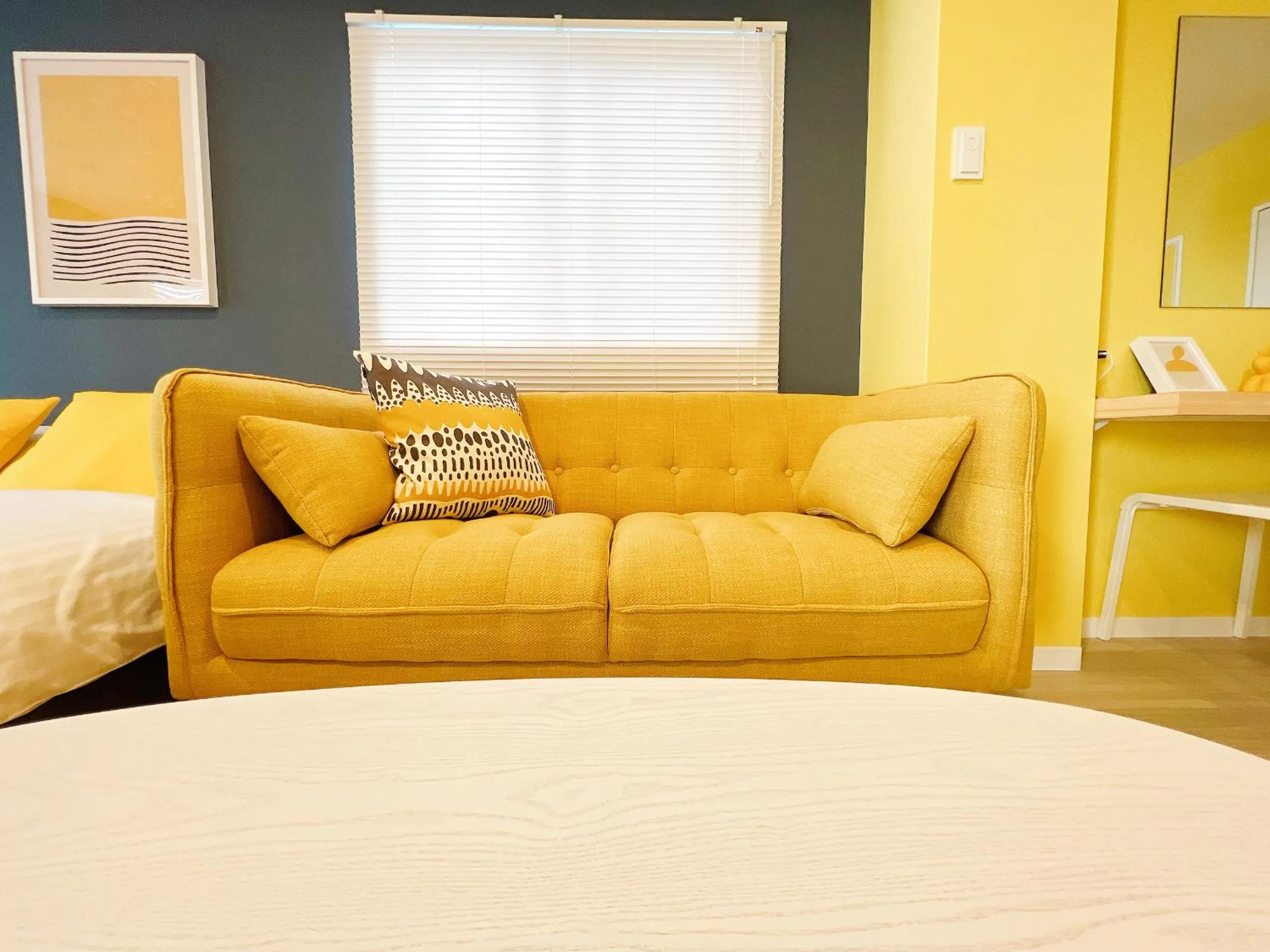 Bed in OUCHI HOTEL Nagarekawa with Dogs