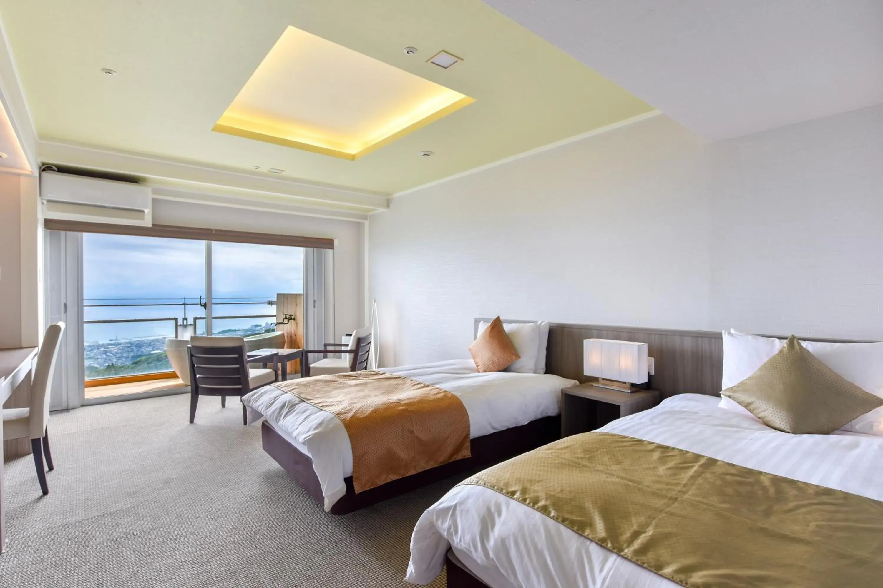 Twin Room with Bath in Bettei Amafuru Oka Twin Room with Bath in Bettei Amafuru Oka