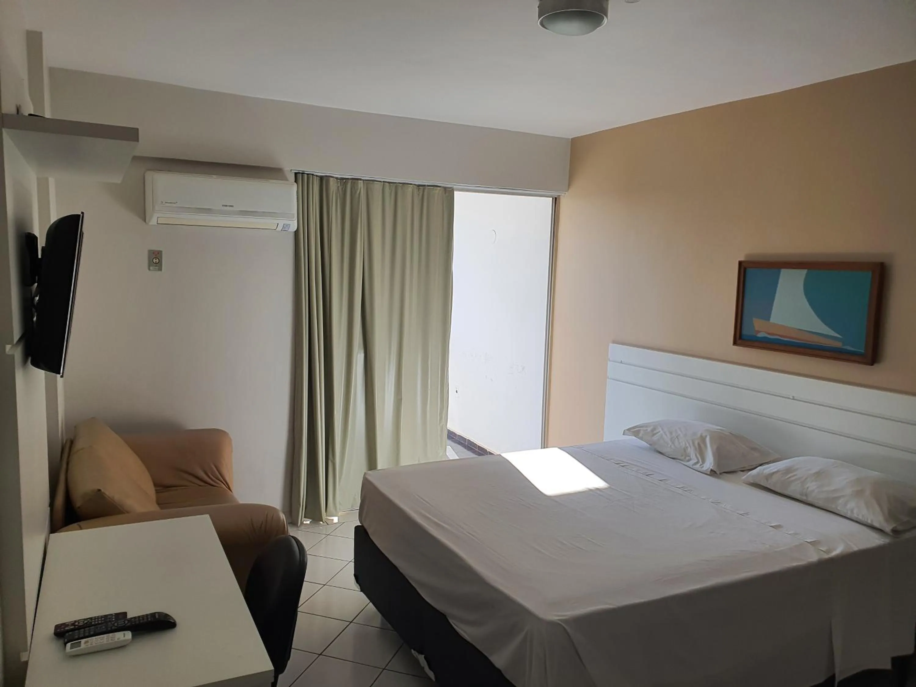 Bed in Brasilia Apart Hotéis