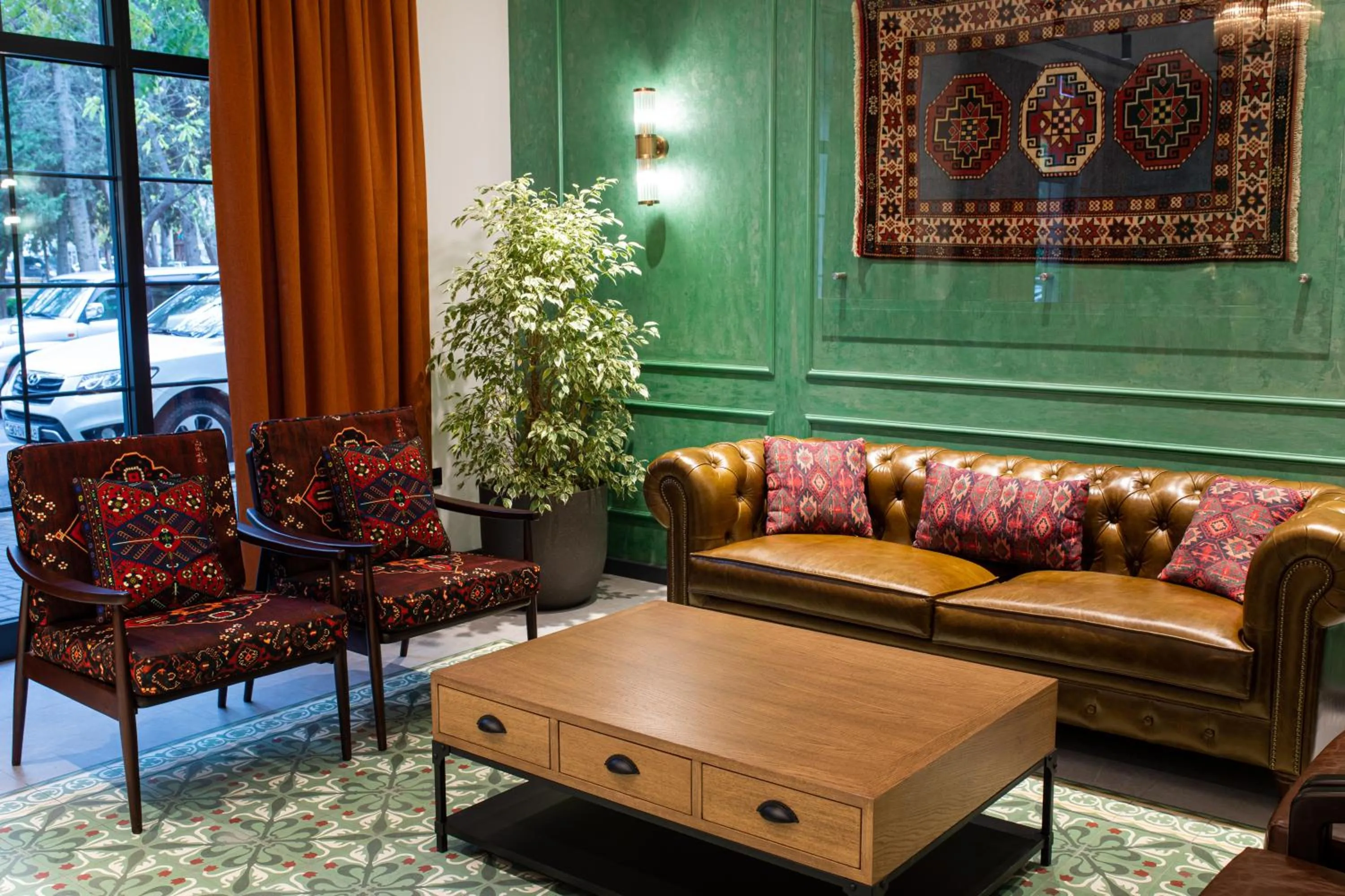 Lobby or reception in Molokan Inn Hotel