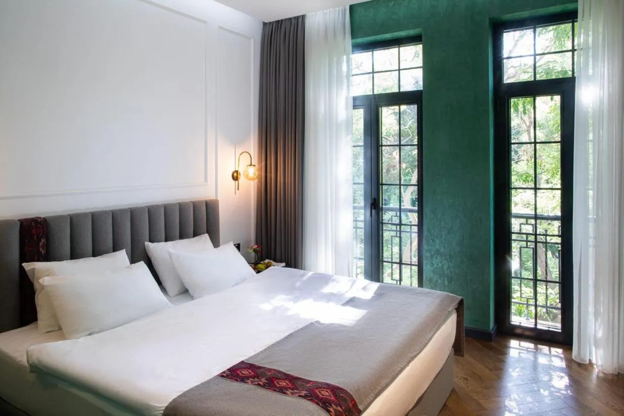 Bed in Molokan Inn Hotel