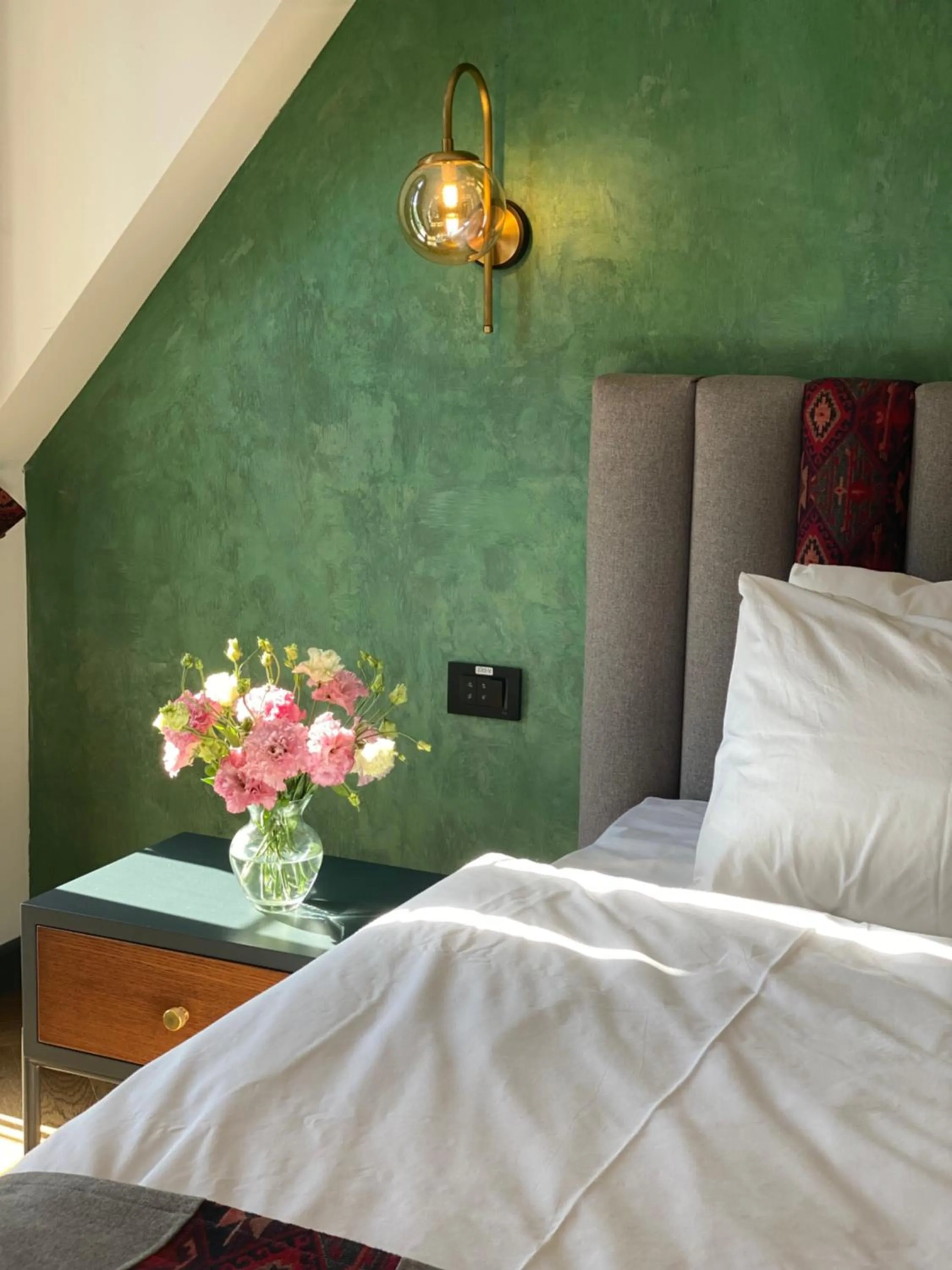 Bed in Molokan Inn Hotel