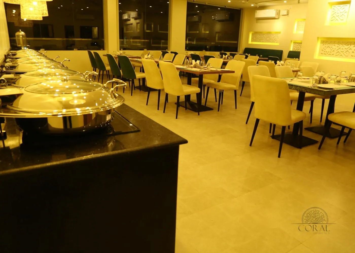 Restaurant/places to eat in CORAL RESIDENCY