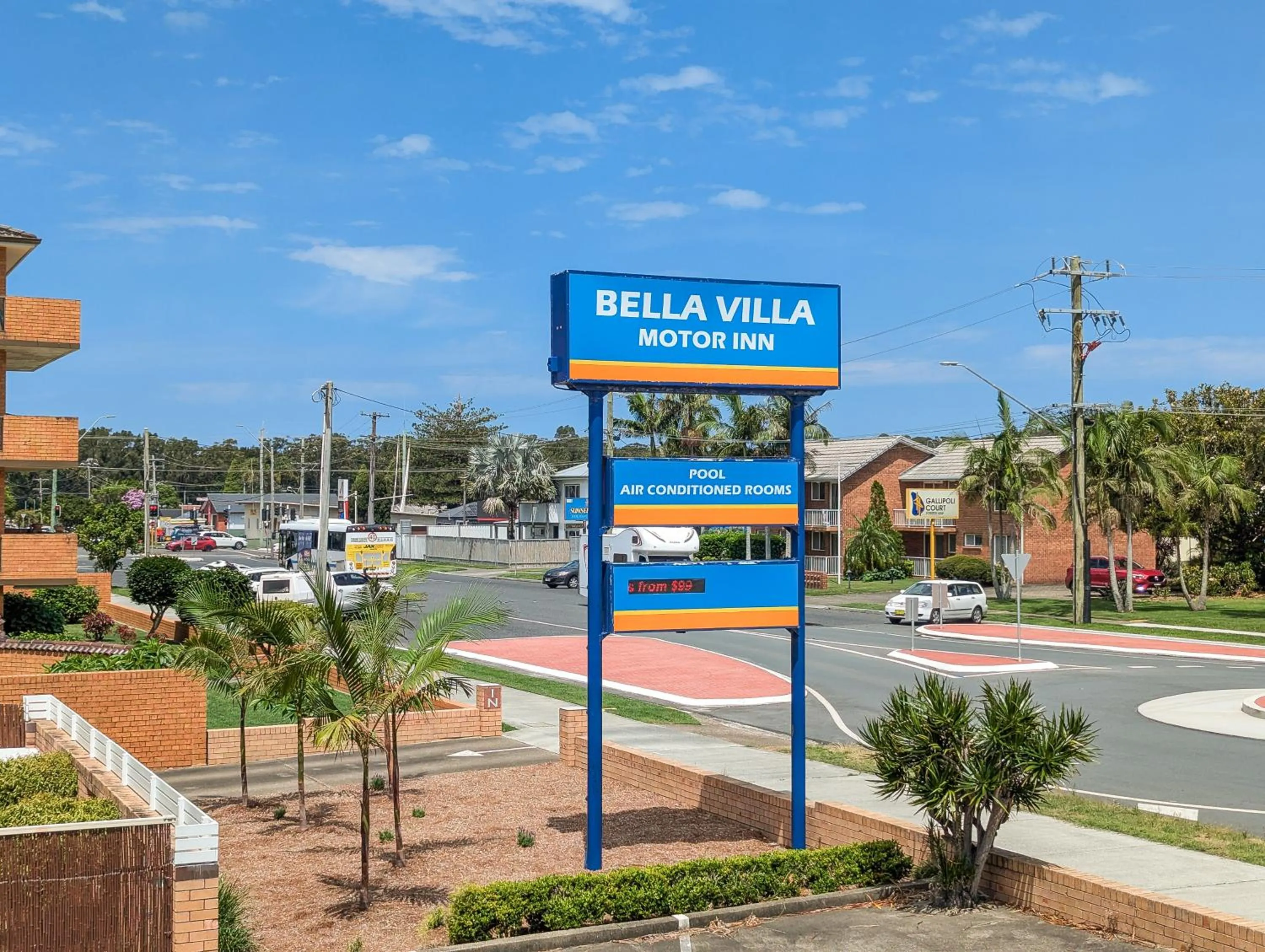 Facade/entrance in Bella Villa Motor Inn